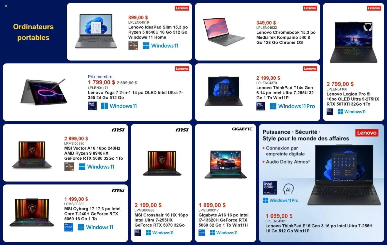 Canada Computers weekly flyer
