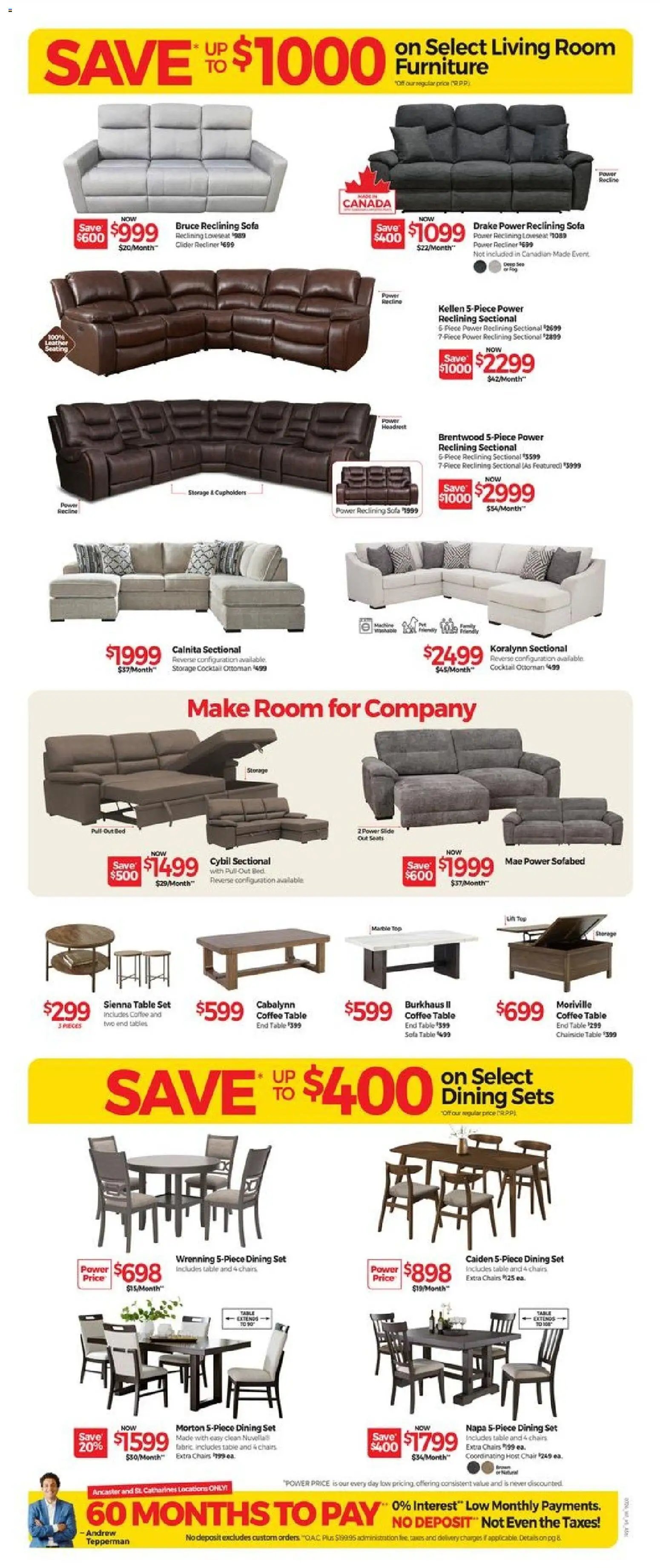 Tepperman's weekly flyer / circulaire