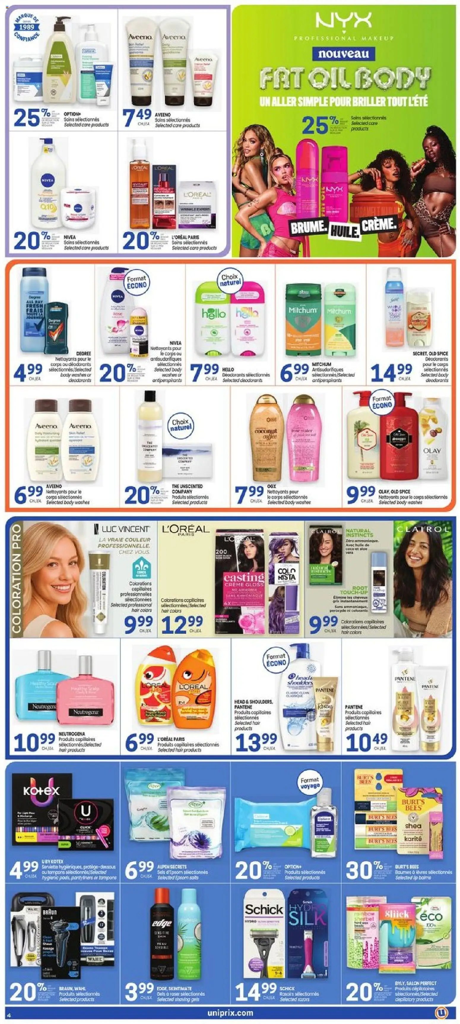 Uniprix weekly flyer / circulaire