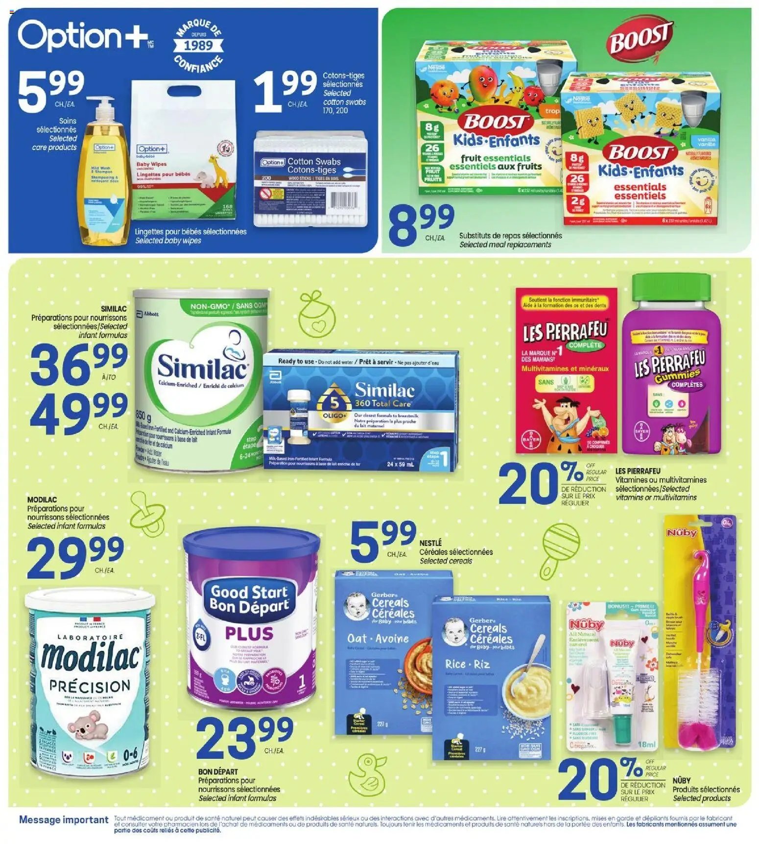 Uniprix weekly flyer / circulaire