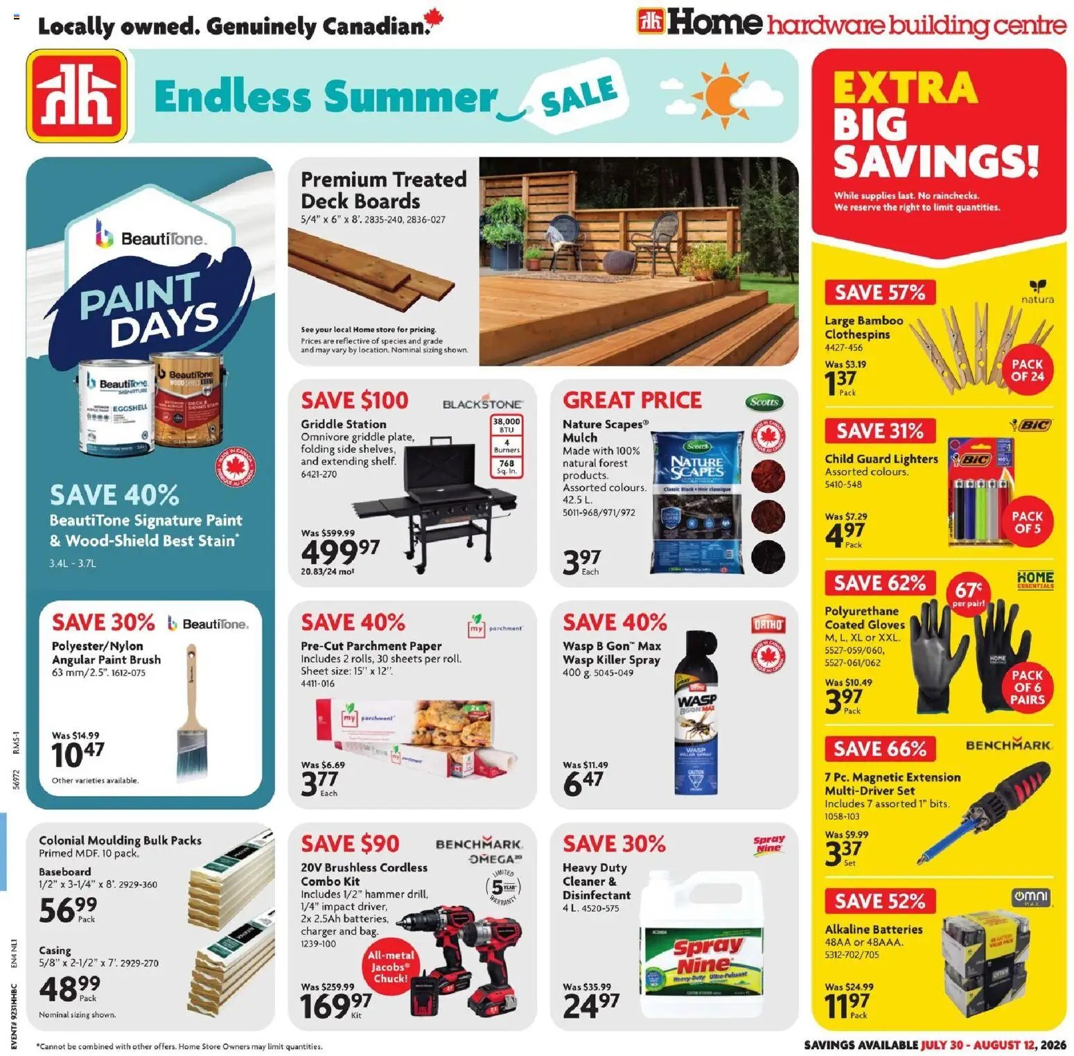 Home Hardware weekly flyer / circulaire