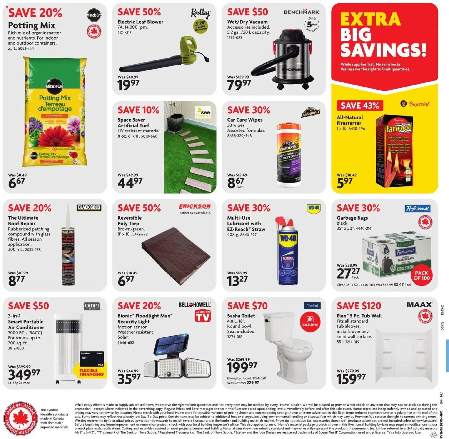 Home Hardware weekly flyer / circulaire