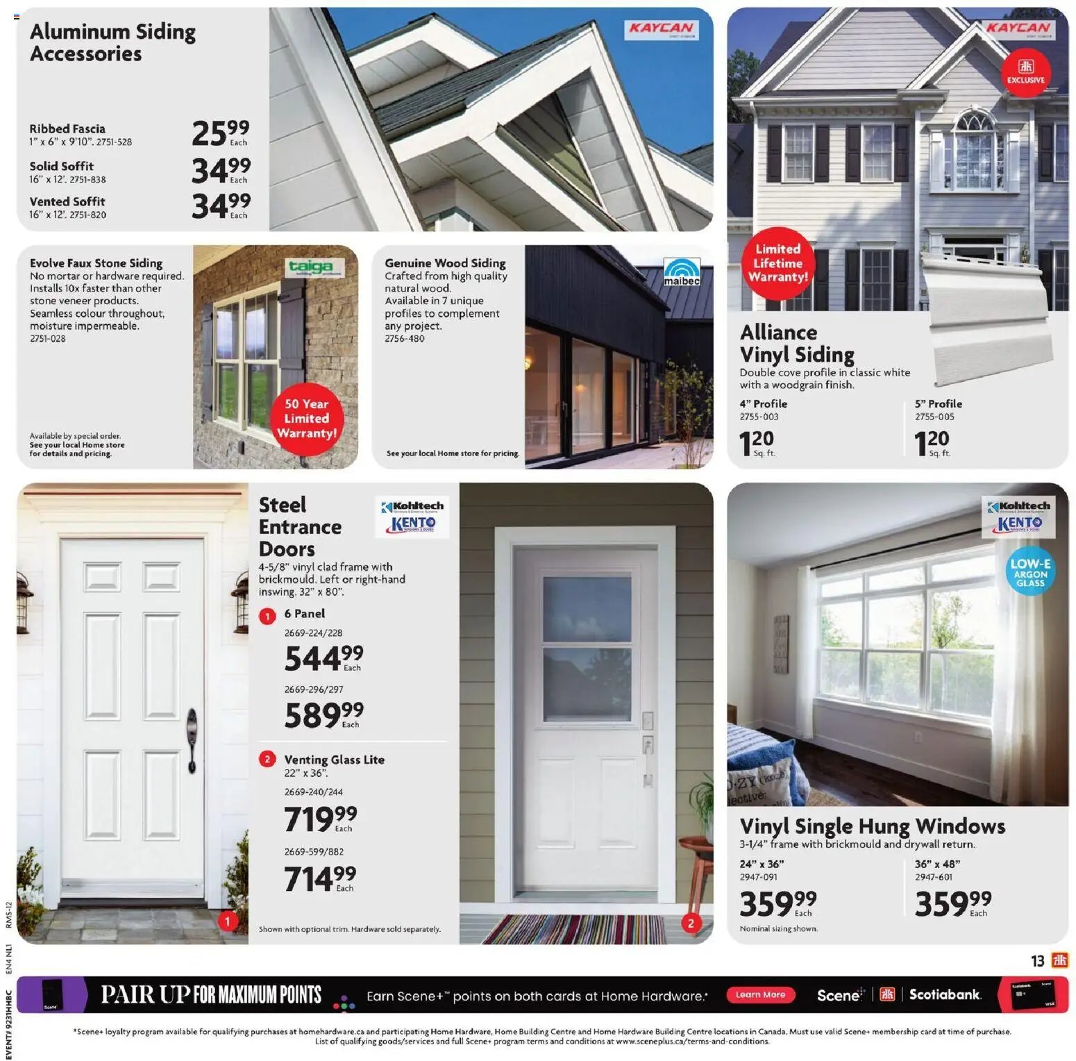 Home Hardware weekly flyer / circulaire