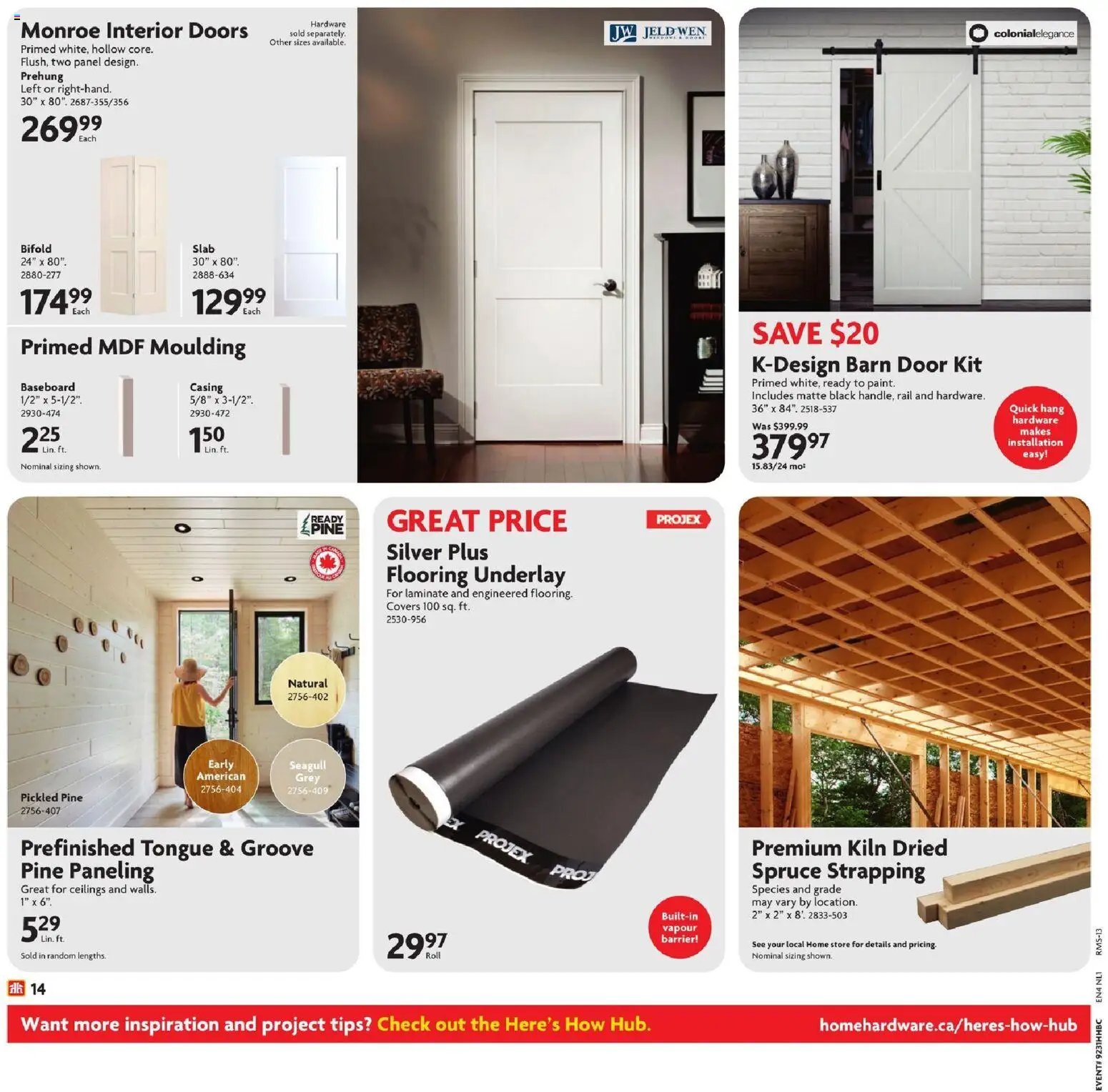 Home Hardware weekly flyer / circulaire