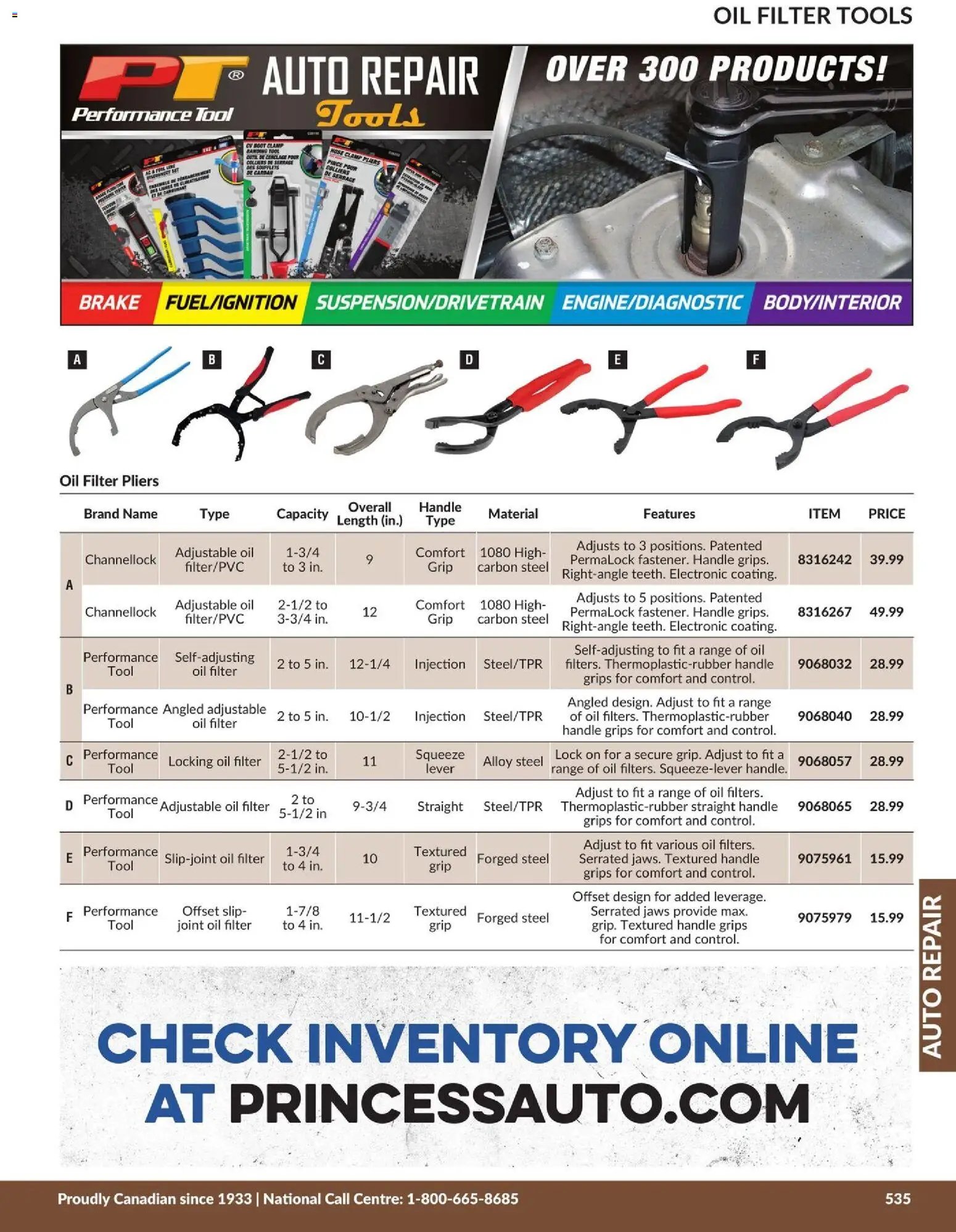 Princess Auto catalog - Auto Repair (2026-04-21 - 2027-04-21) | 71