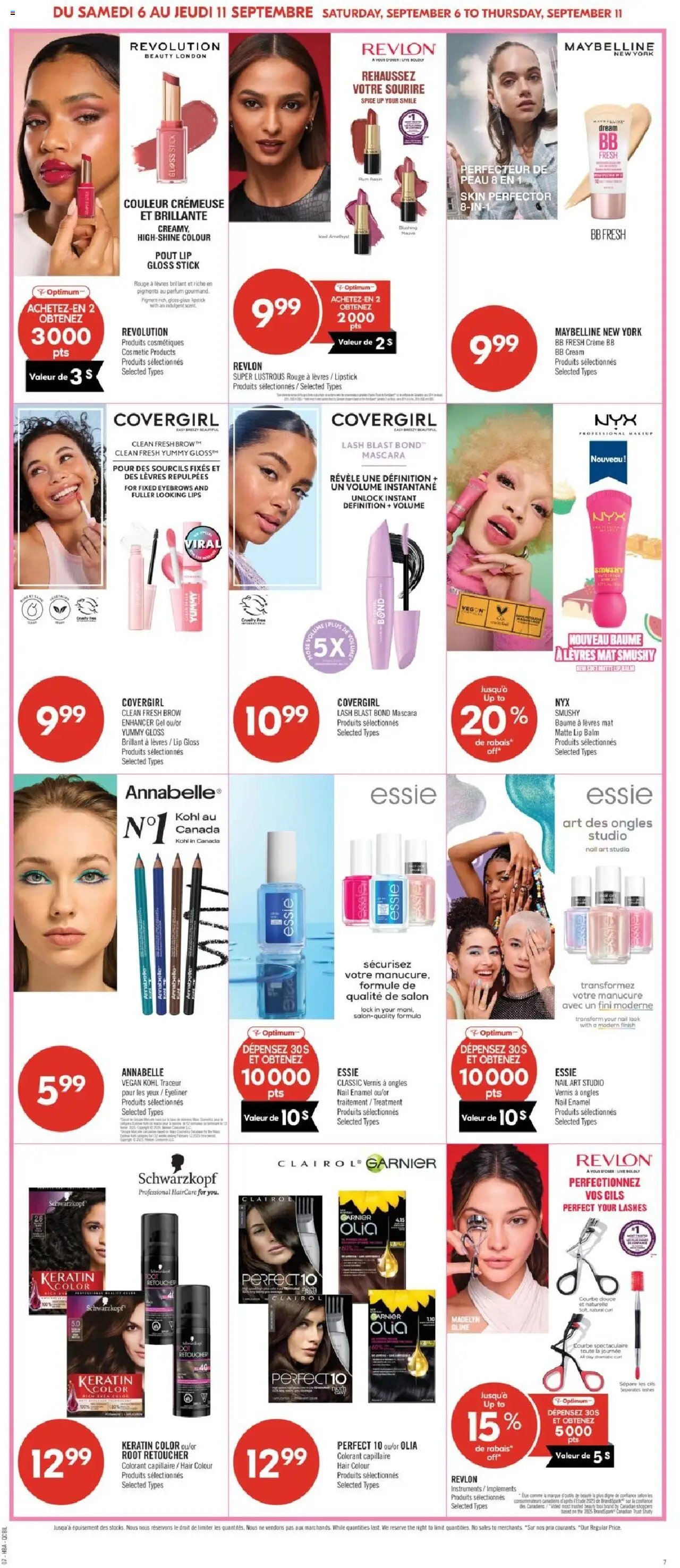 Pharmaprix weekly flyer / circulaire