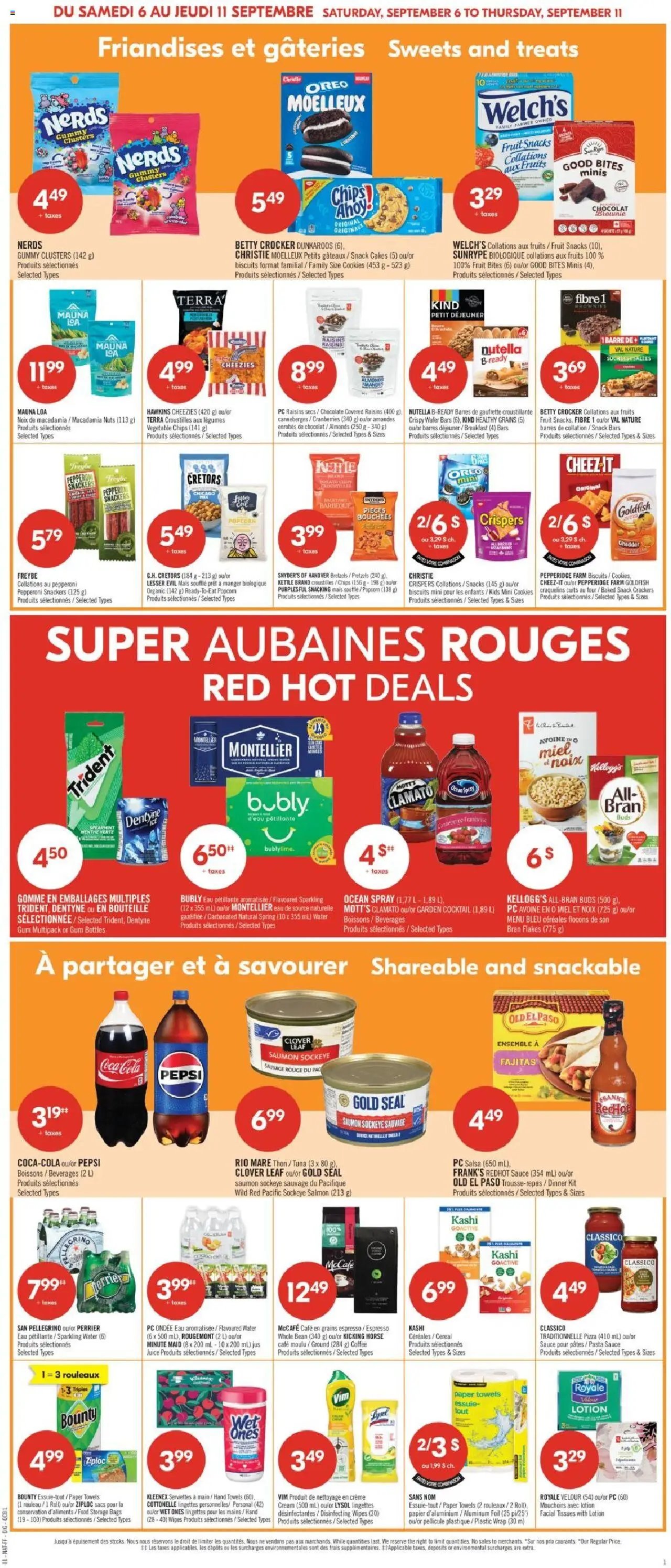 Pharmaprix weekly flyer / circulaire