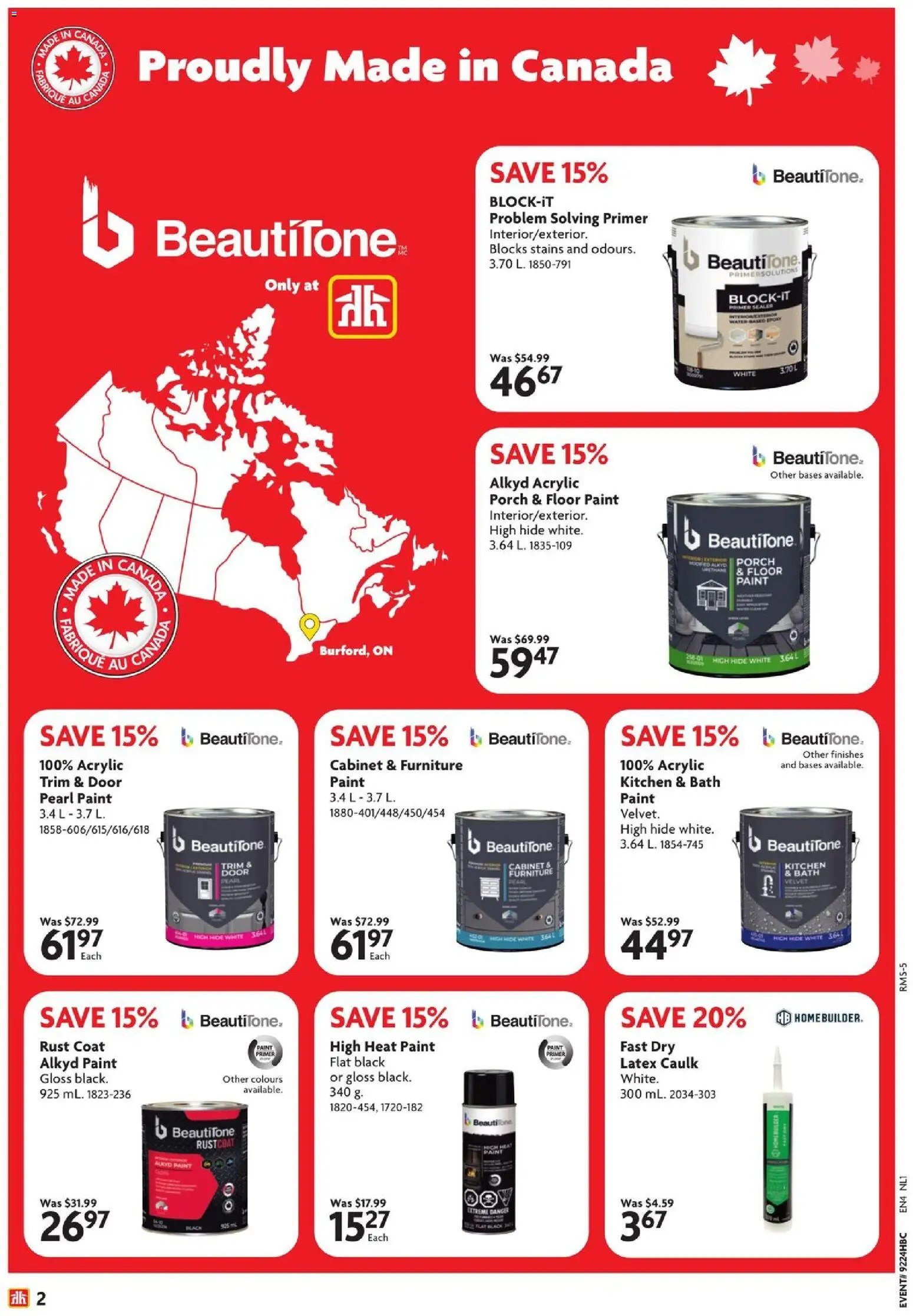 Home Hardware flyer - NL