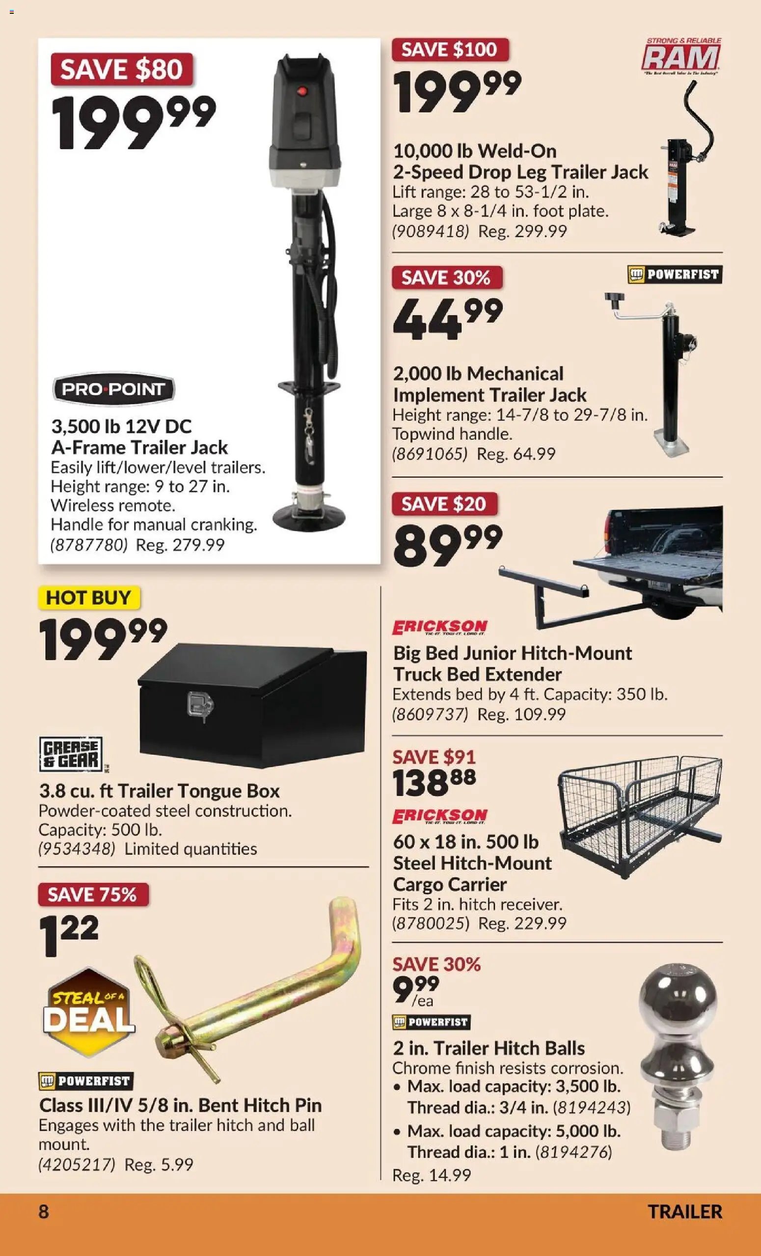 Princess Auto flyer - 2 Week Sale!
