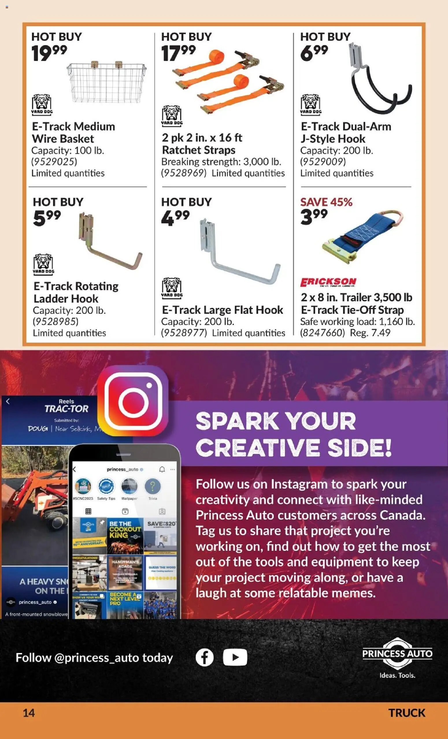 Princess Auto flyer - 2 Week Sale!