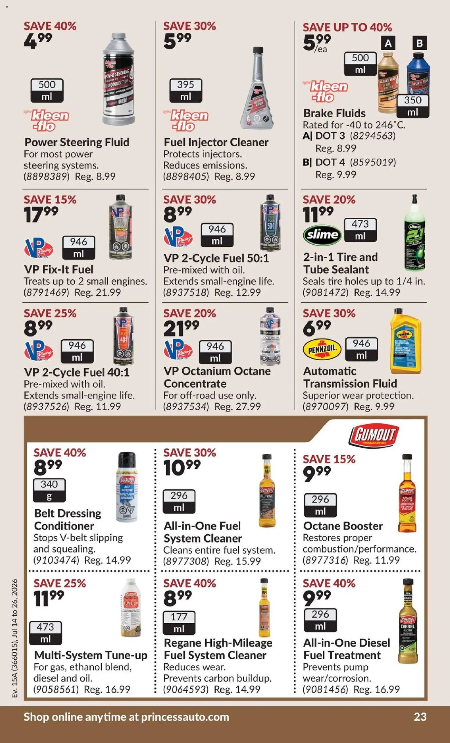 Princess Auto flyer - 2 Week Sale!