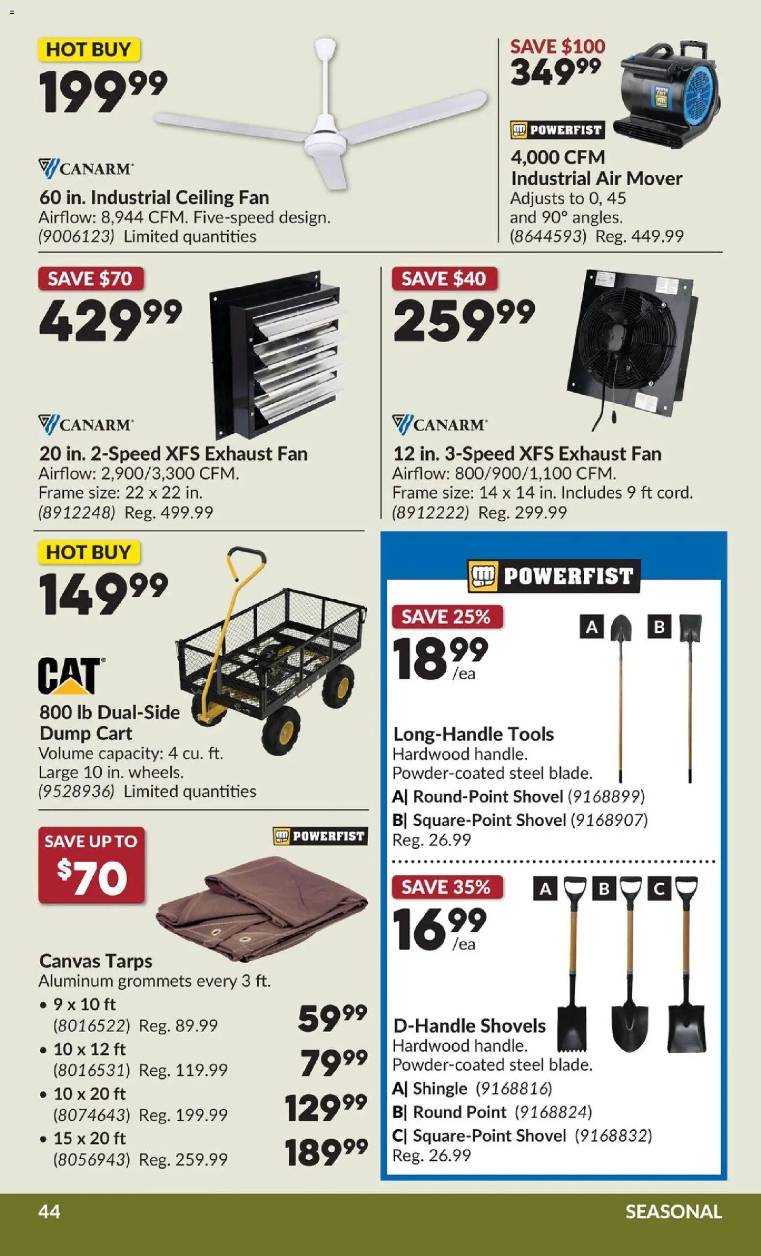 Princess Auto flyer - 2 Week Sale!