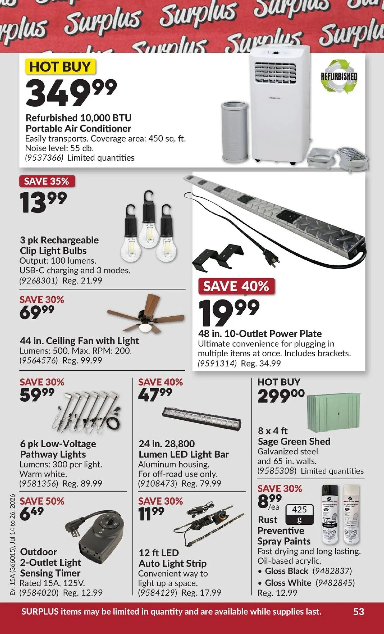 Princess Auto flyer - 2 Week Sale!