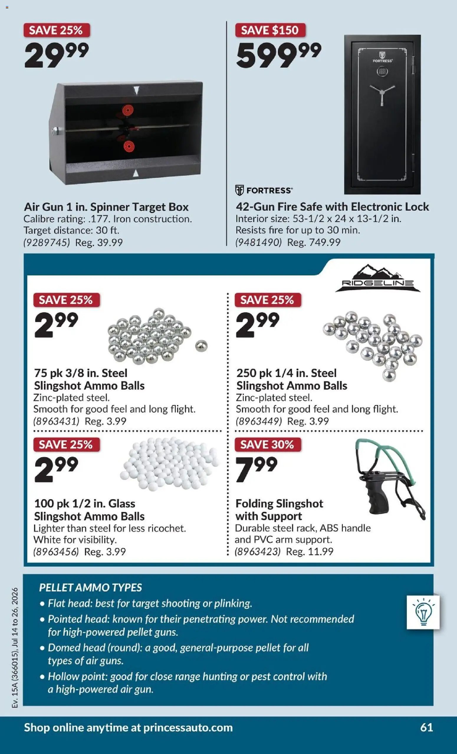 Princess Auto flyer - 2 Week Sale!