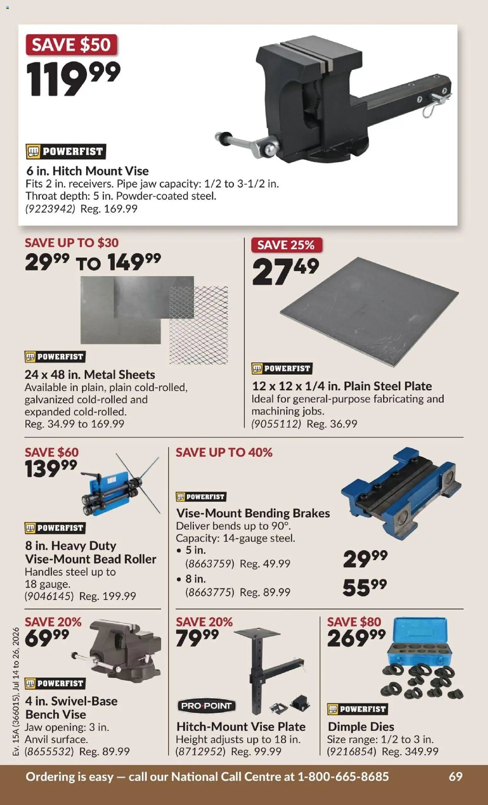 Princess Auto flyer - 2 Week Sale!