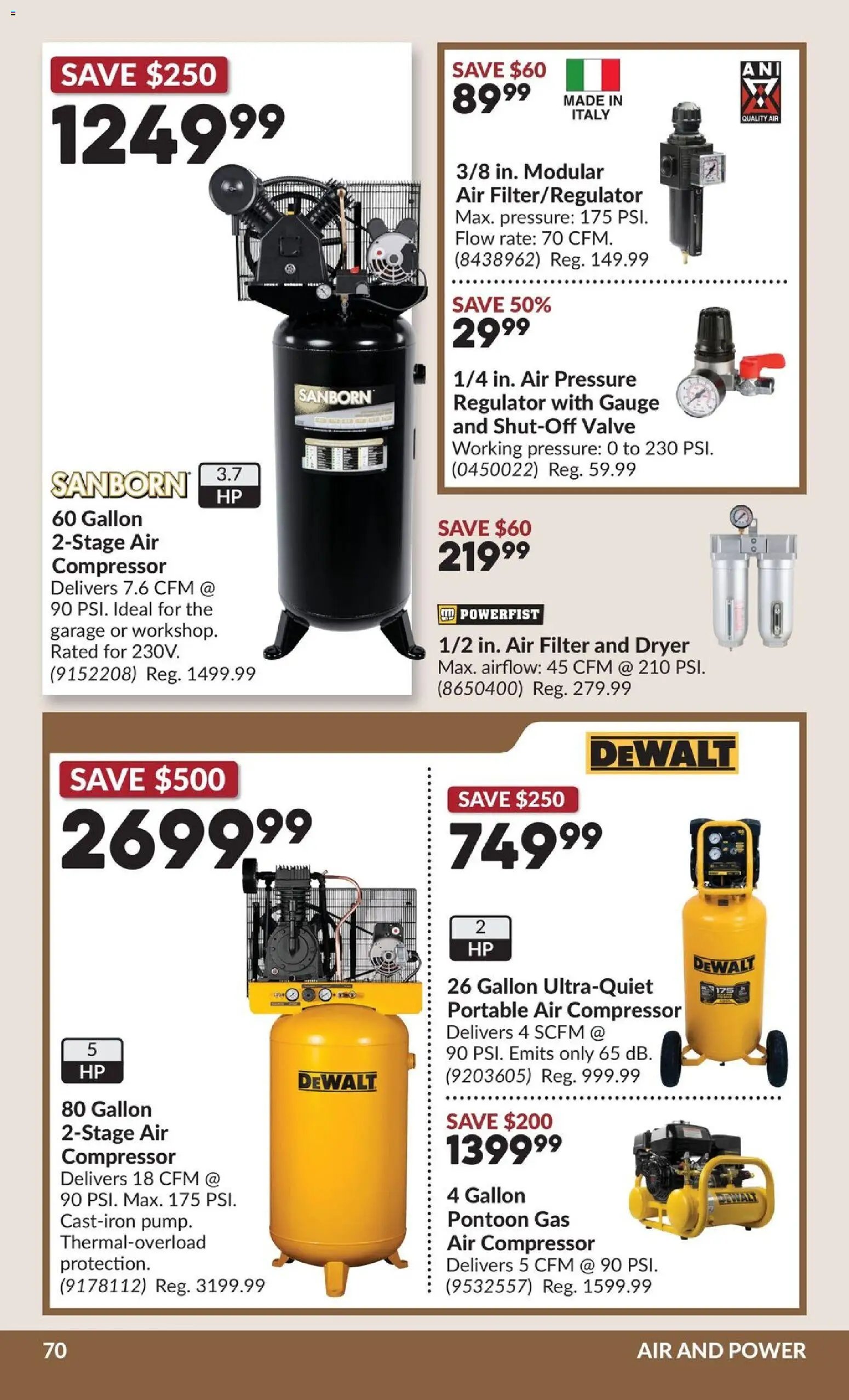 Princess Auto flyer - 2 Week Sale!