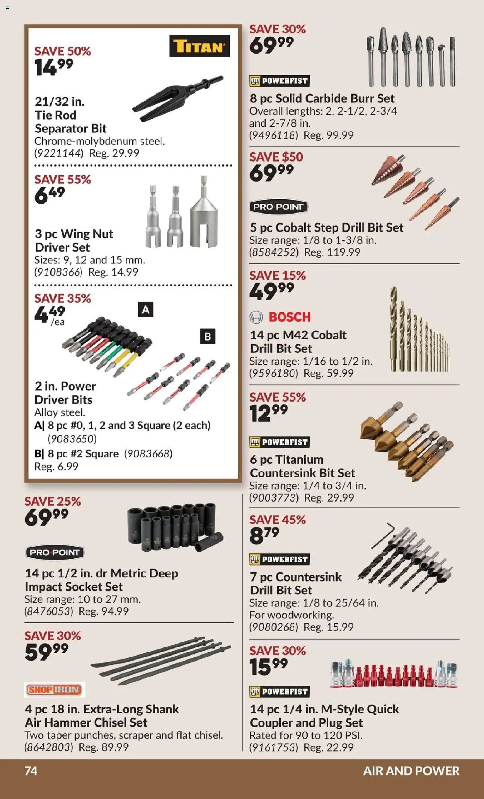 Princess Auto flyer - 2 Week Sale!