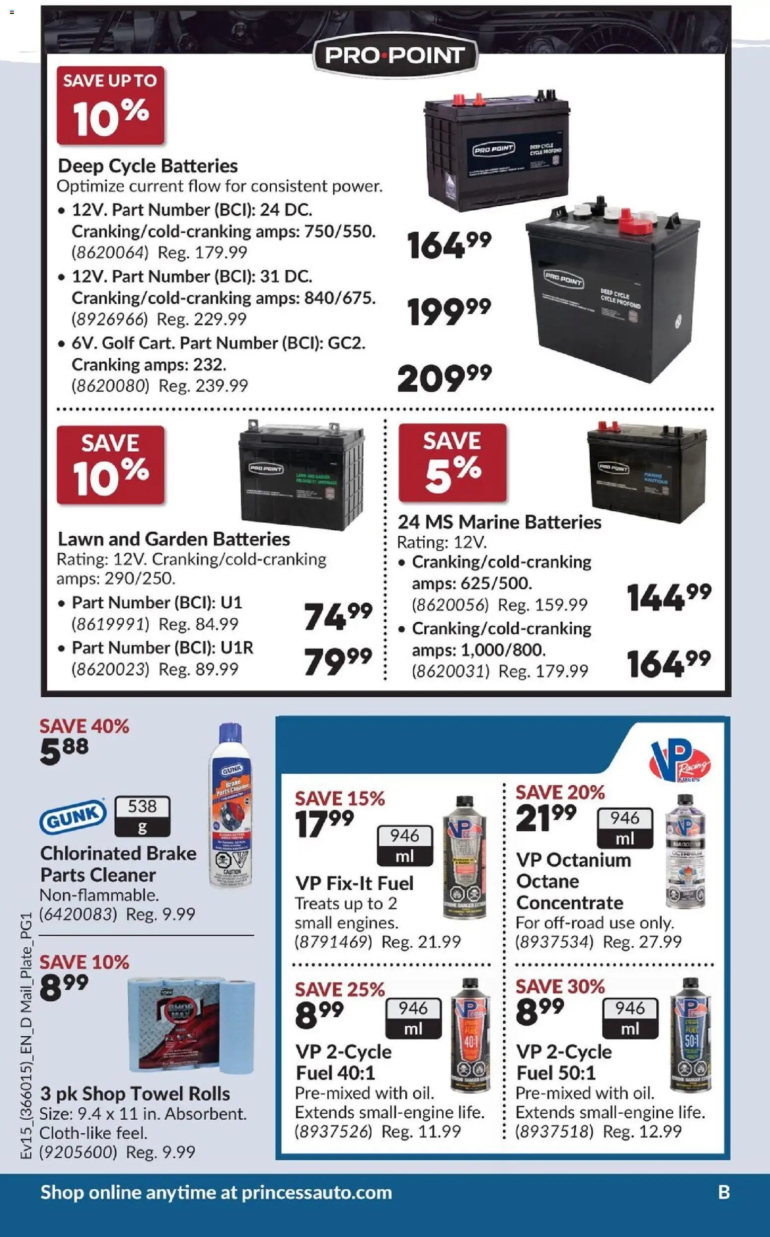 Princess Auto flyer - 2 Week Sale!