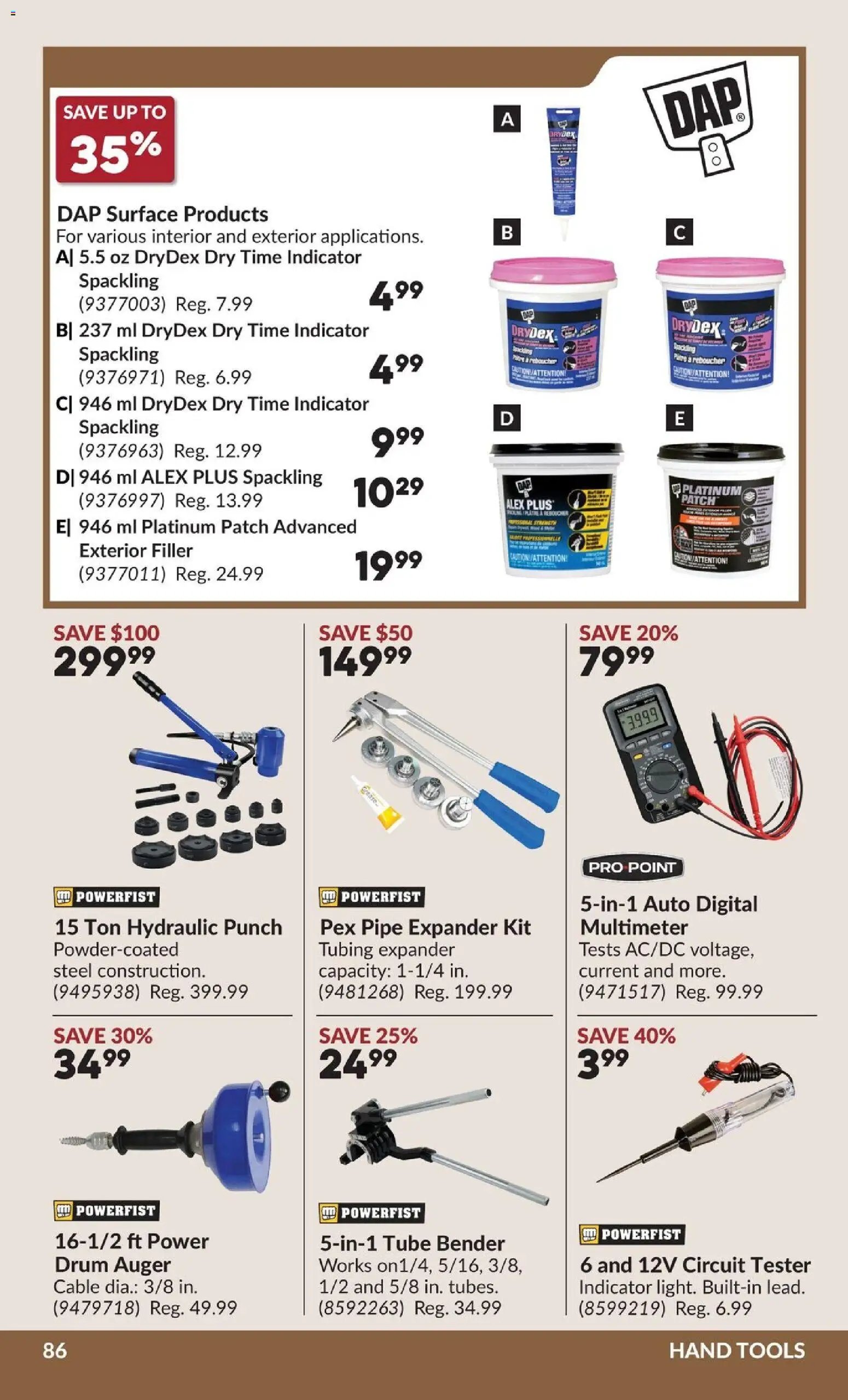 Princess Auto flyer - 2 Week Sale!