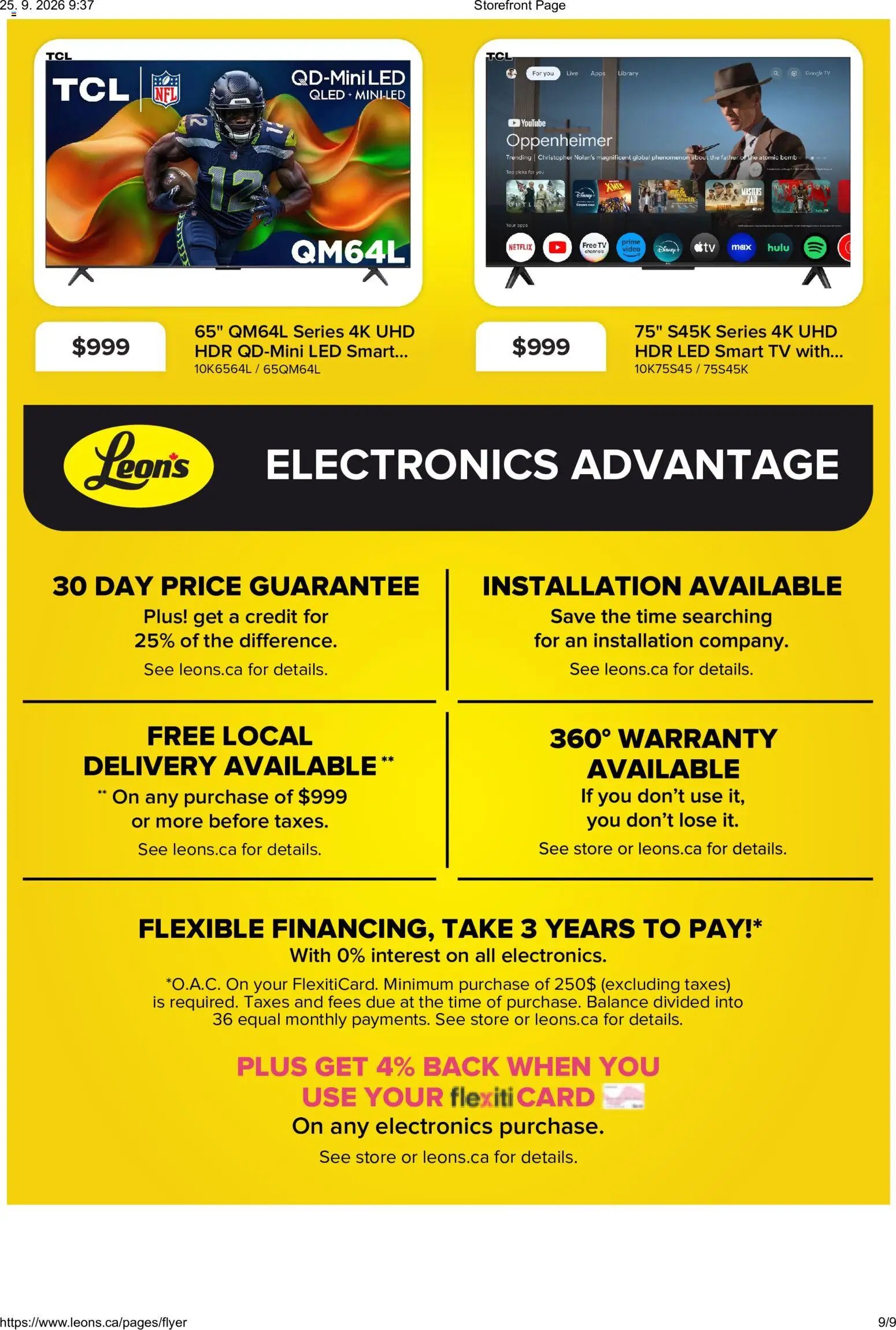 Leon's flyer - BBFL Electronics