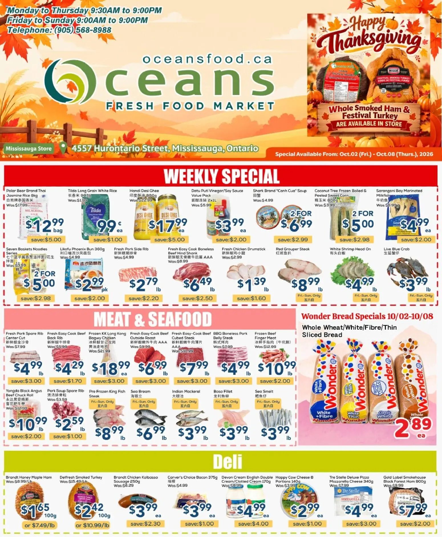 Oceans weekly flyer - Mississauga