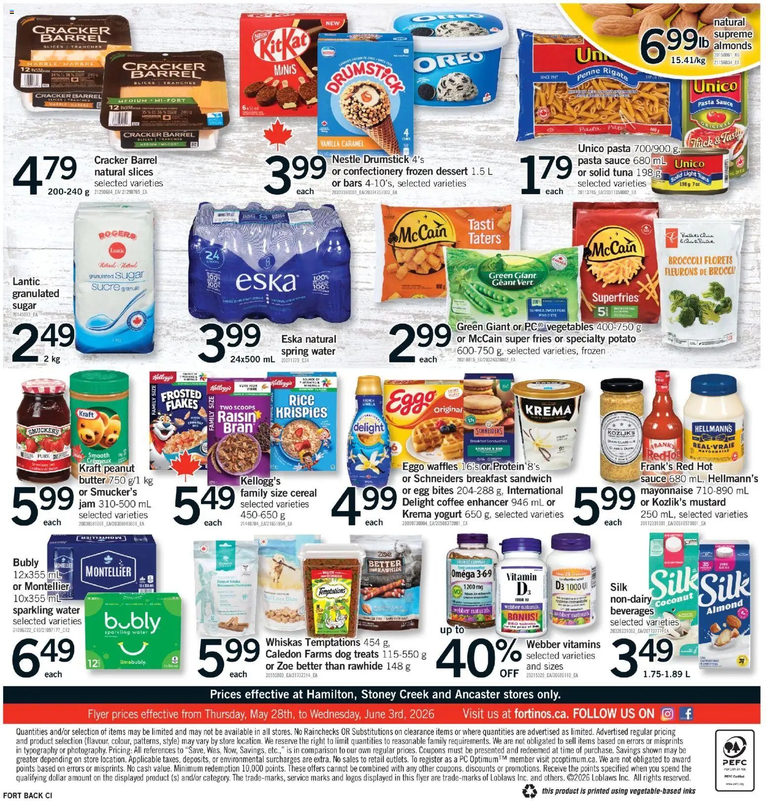 Fortinos weekly flyer - Hamilton