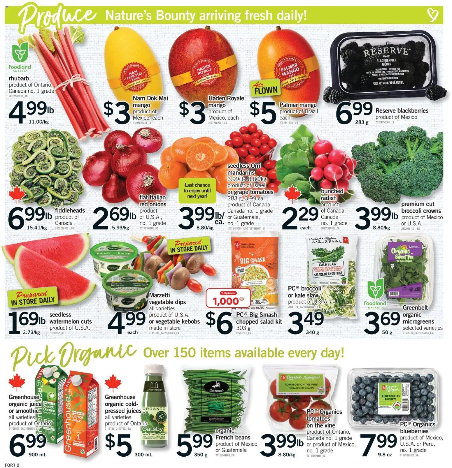 Fortinos weekly flyer - Hamilton