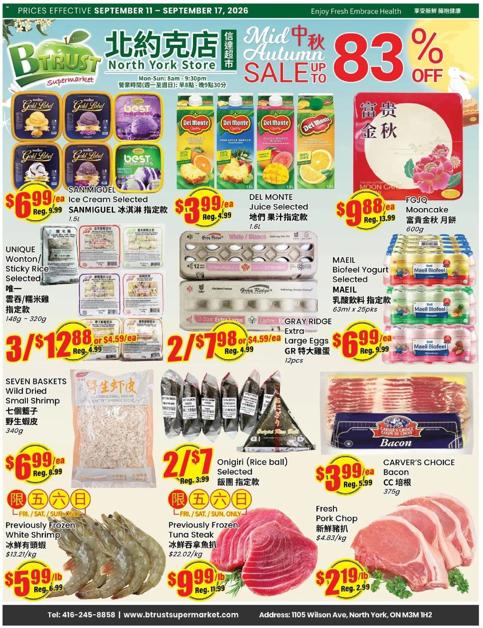 Btrust Supermarket weekly flyer - North York