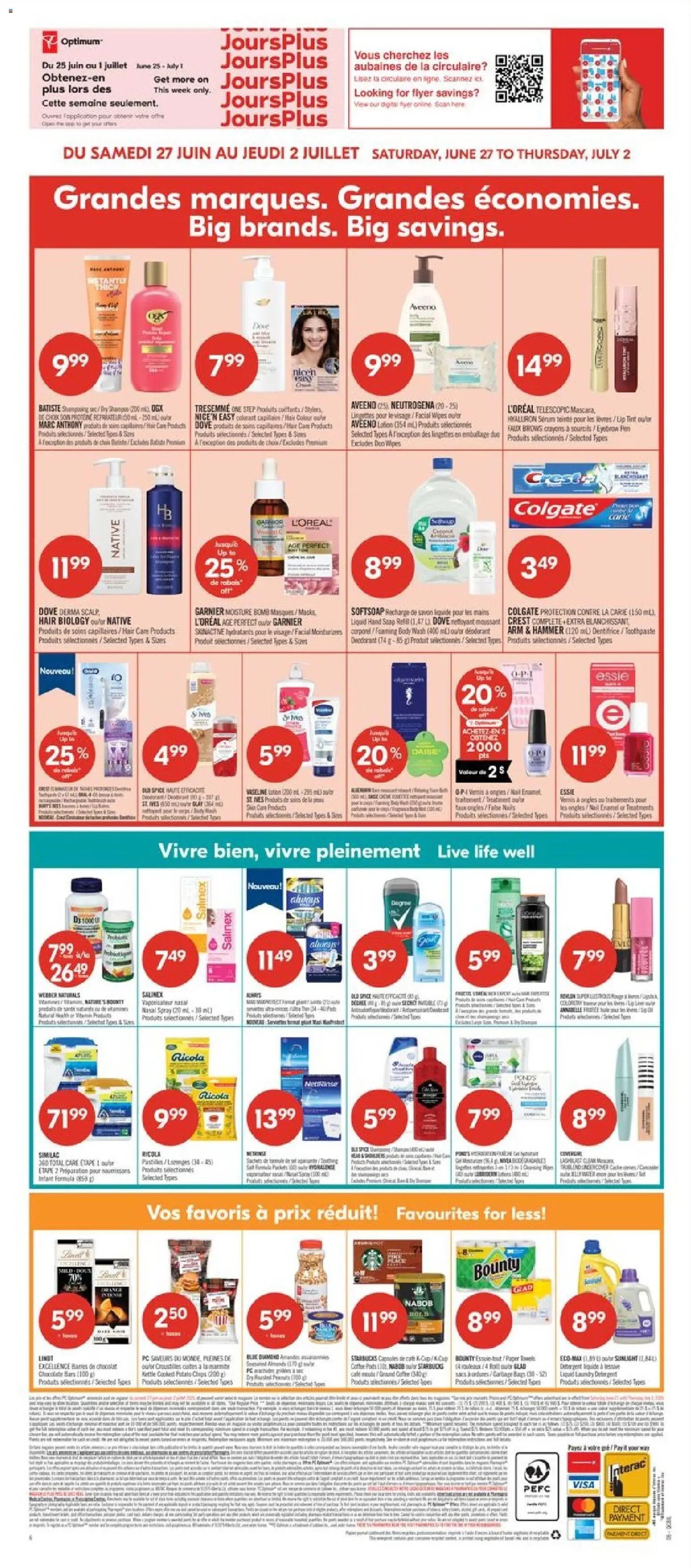 Pharmaprix weekly flyer / circulaire