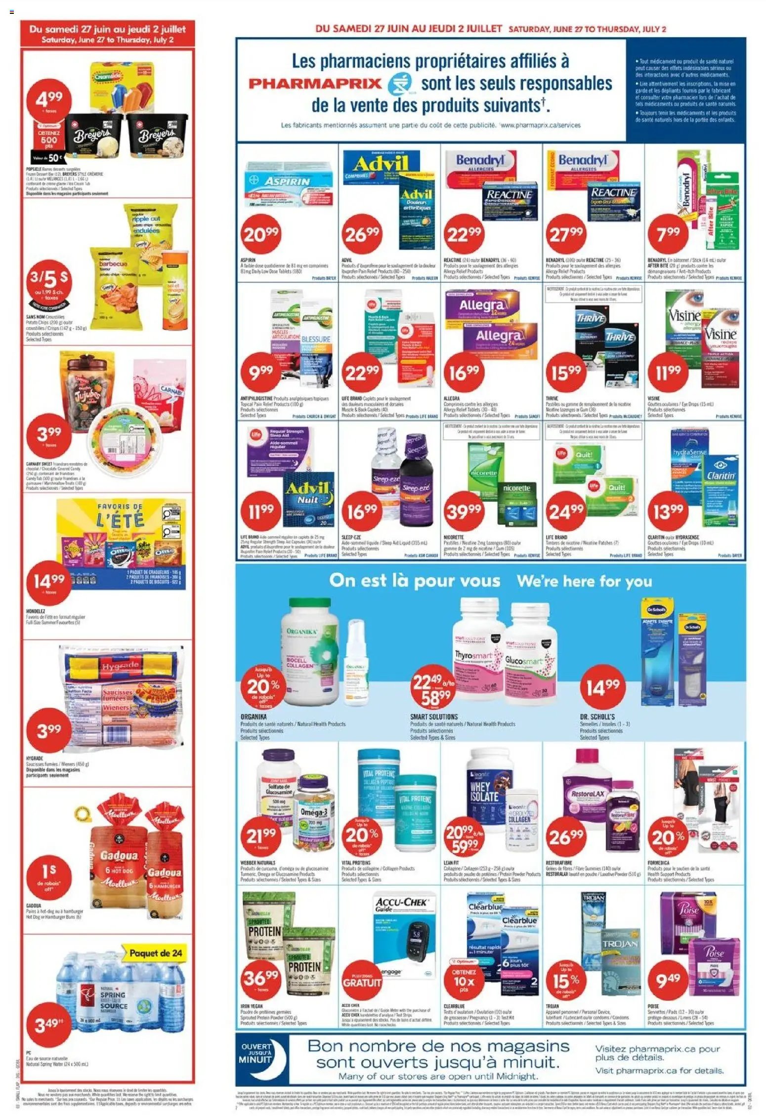 Pharmaprix weekly flyer / circulaire
