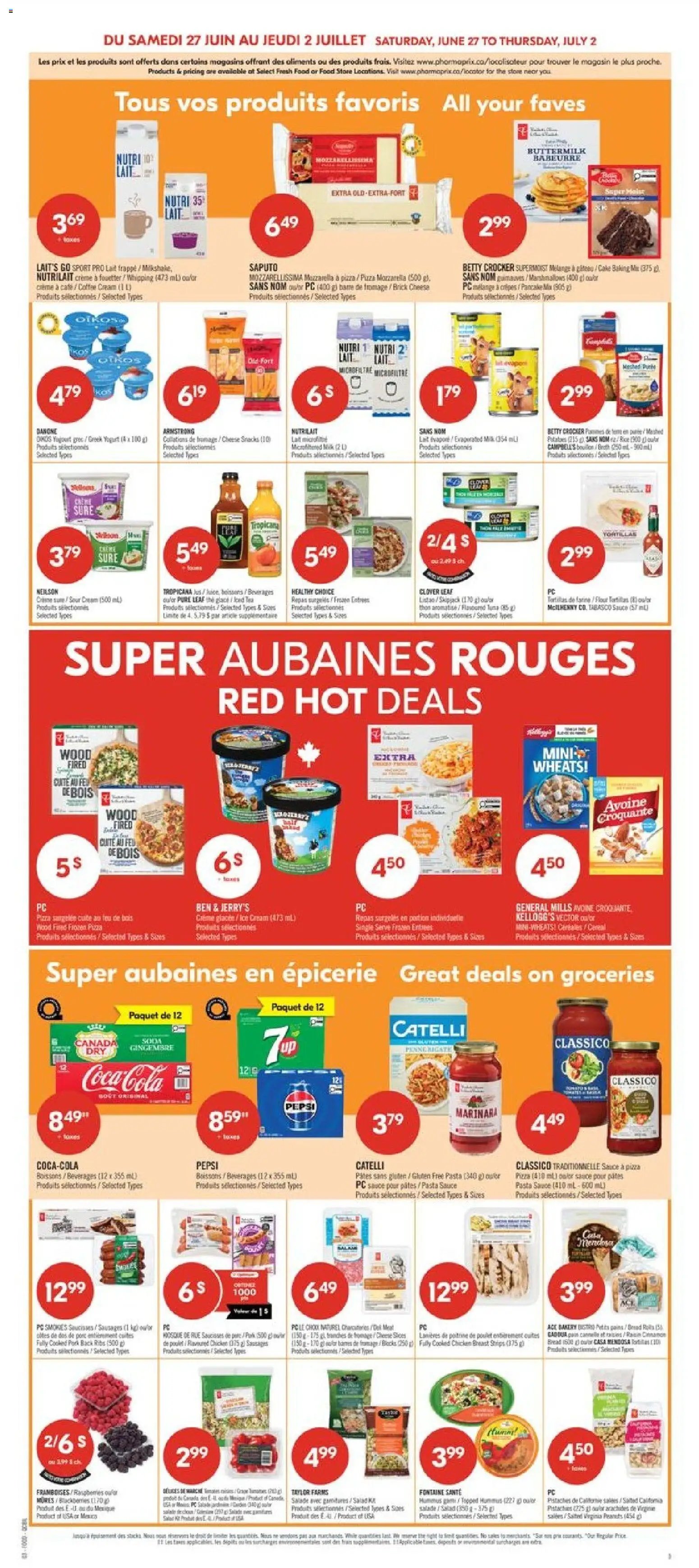Pharmaprix weekly flyer / circulaire