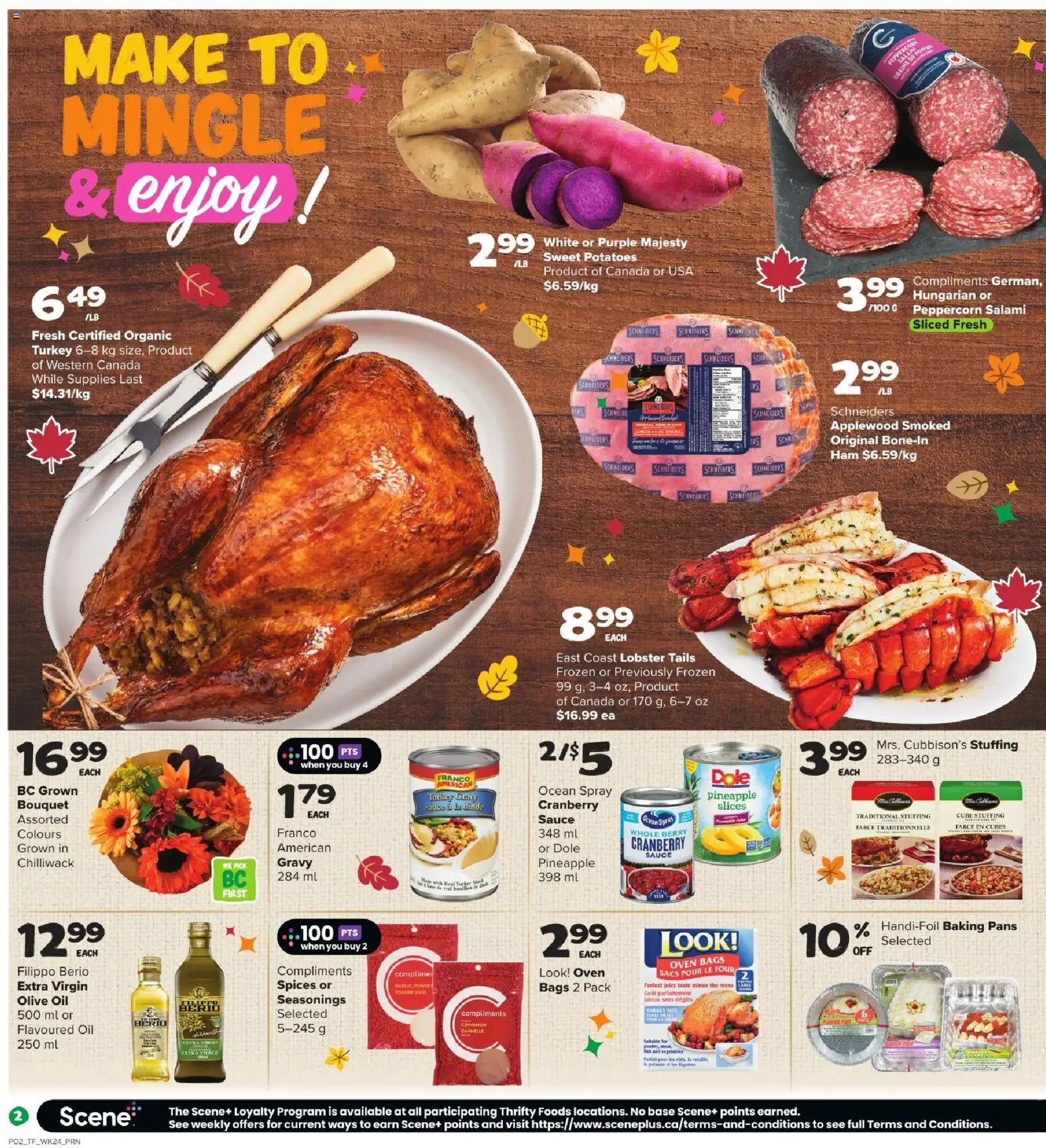 Thrifty Foods weekly flyer / circulaire