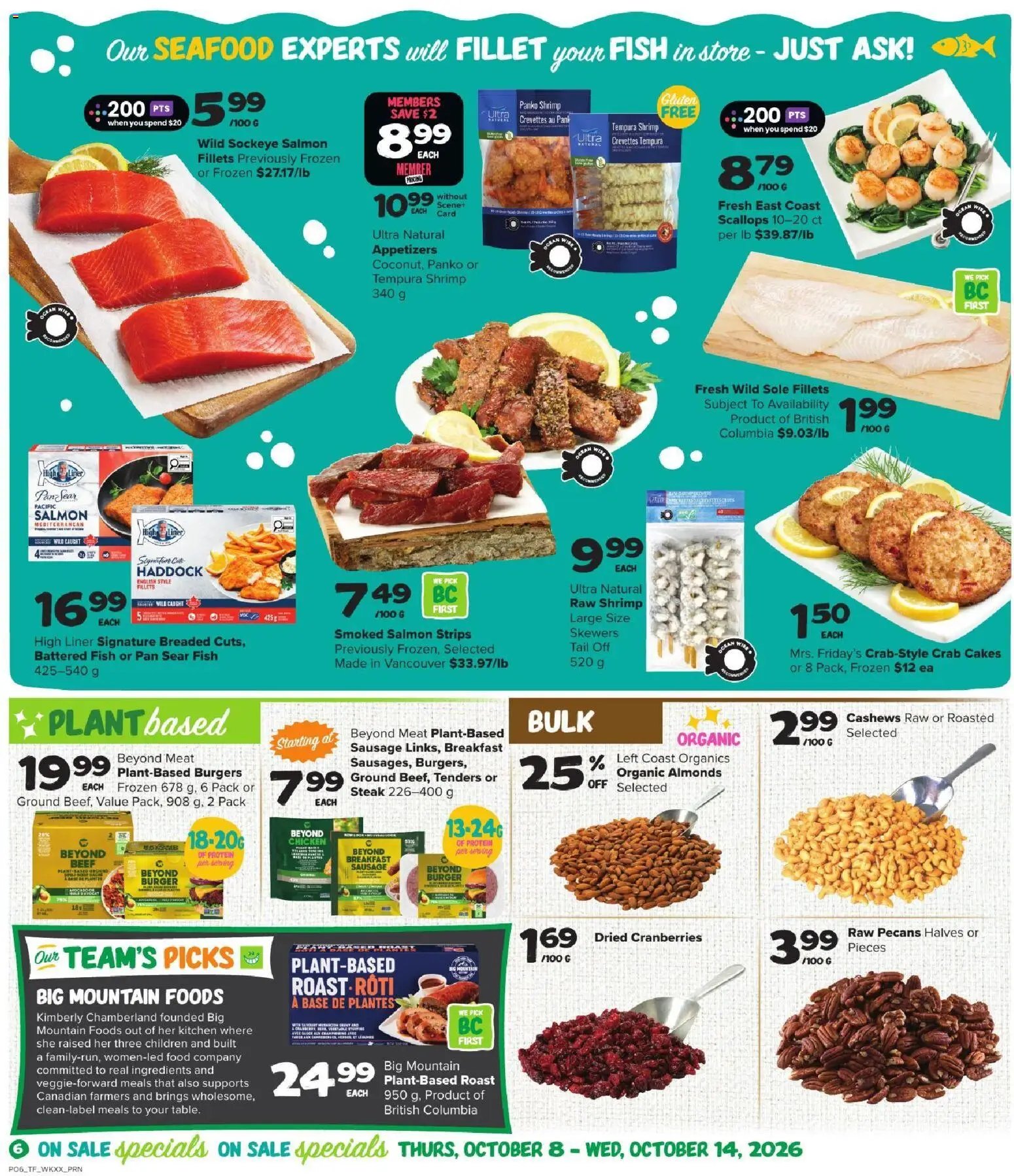 Thrifty Foods weekly flyer / circulaire