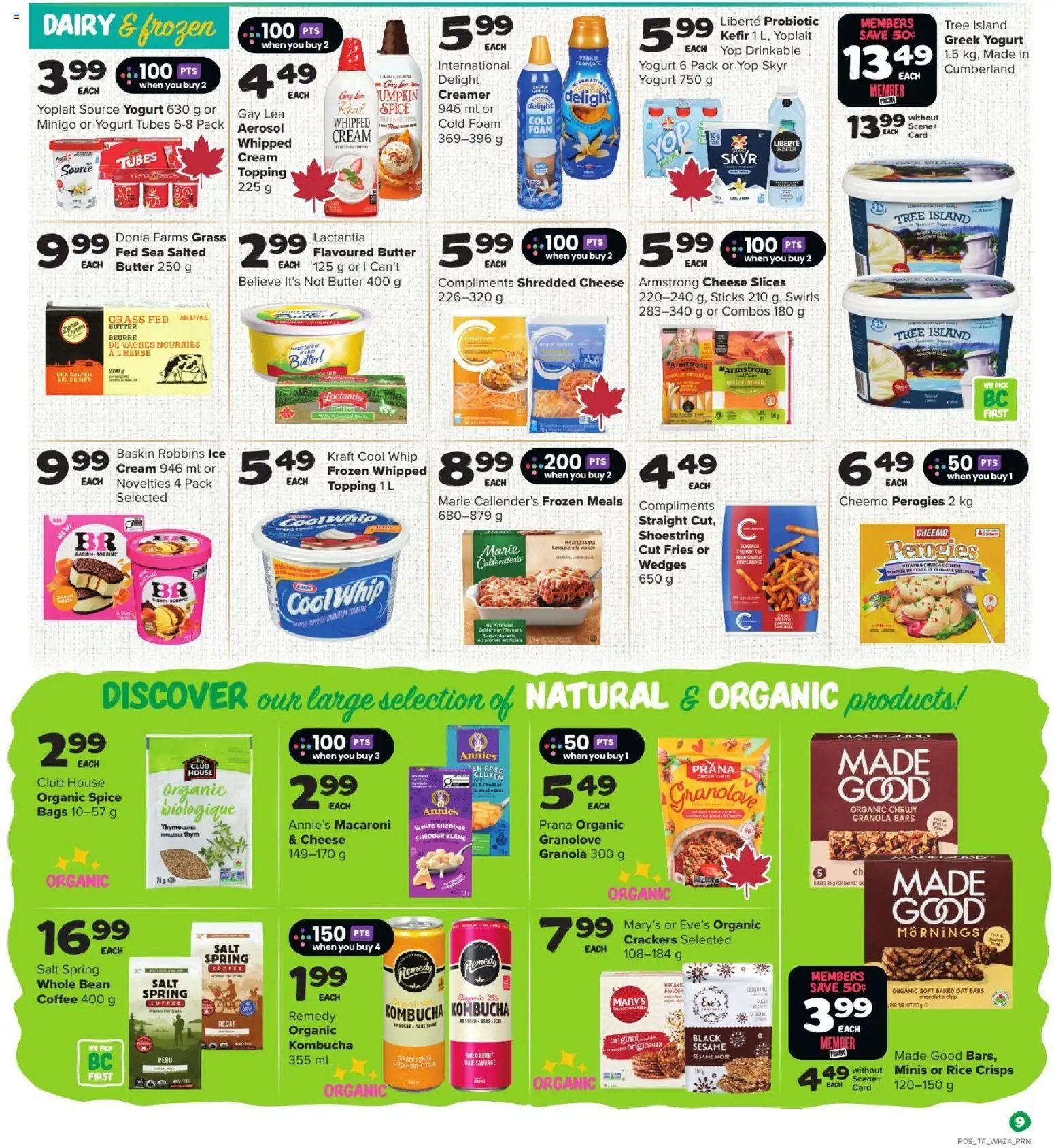 Thrifty Foods weekly flyer / circulaire