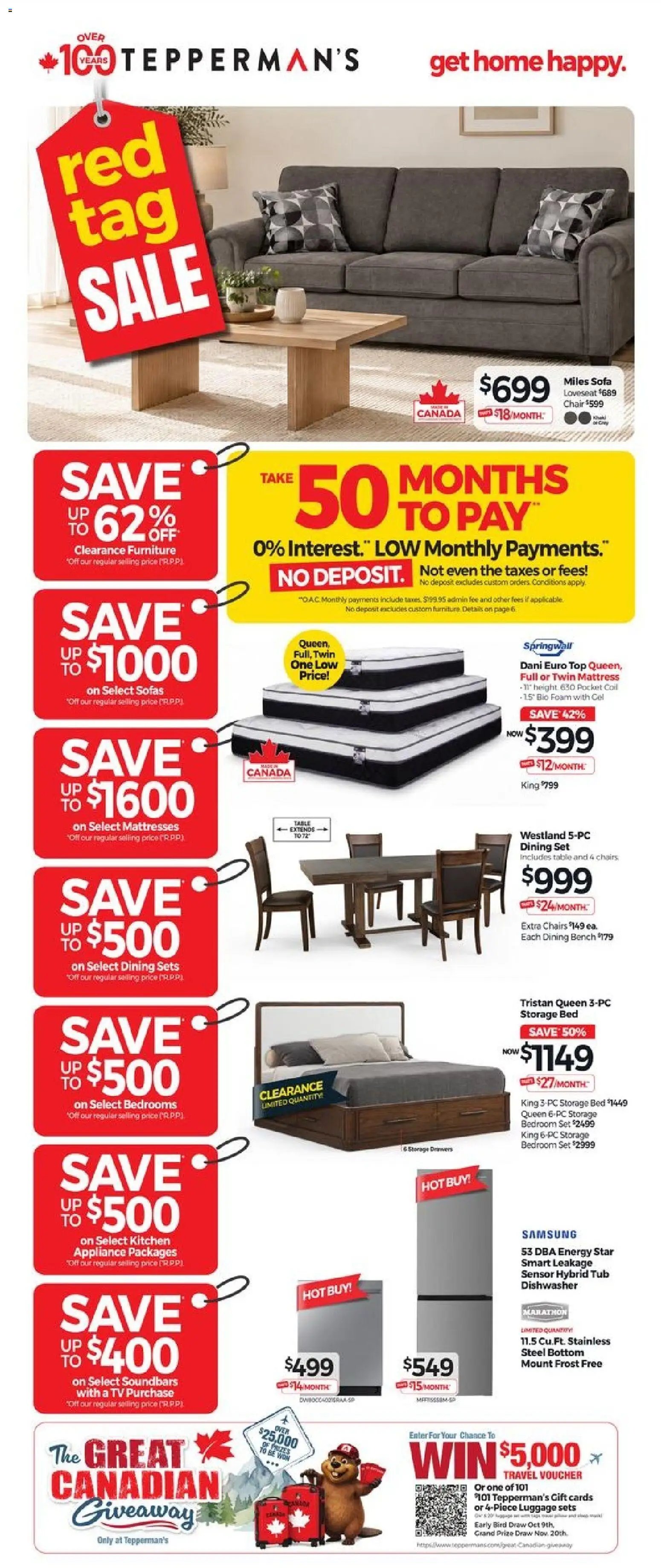 Tepperman's weekly flyer / circulaire