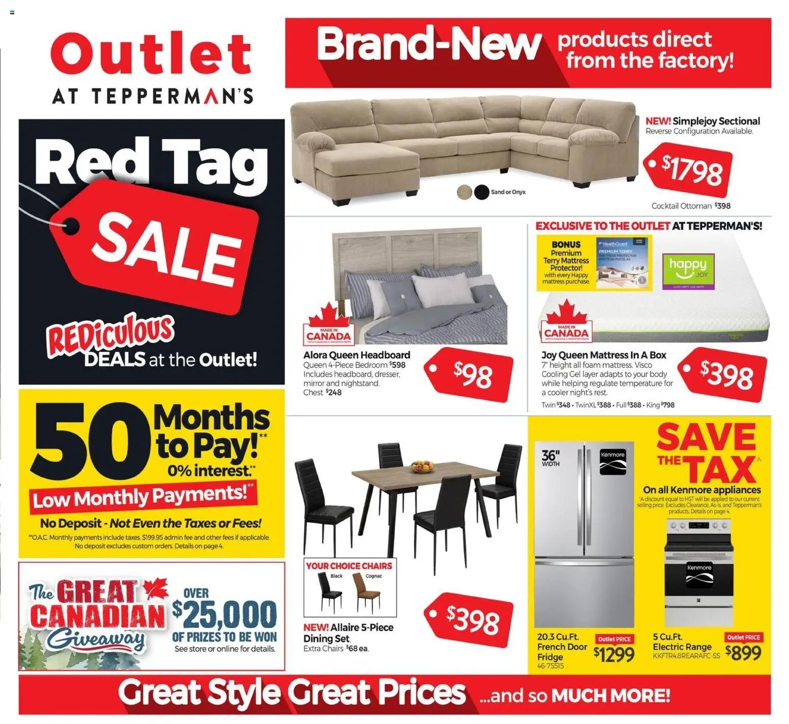 Tepperman's weekly flyer / circulaire