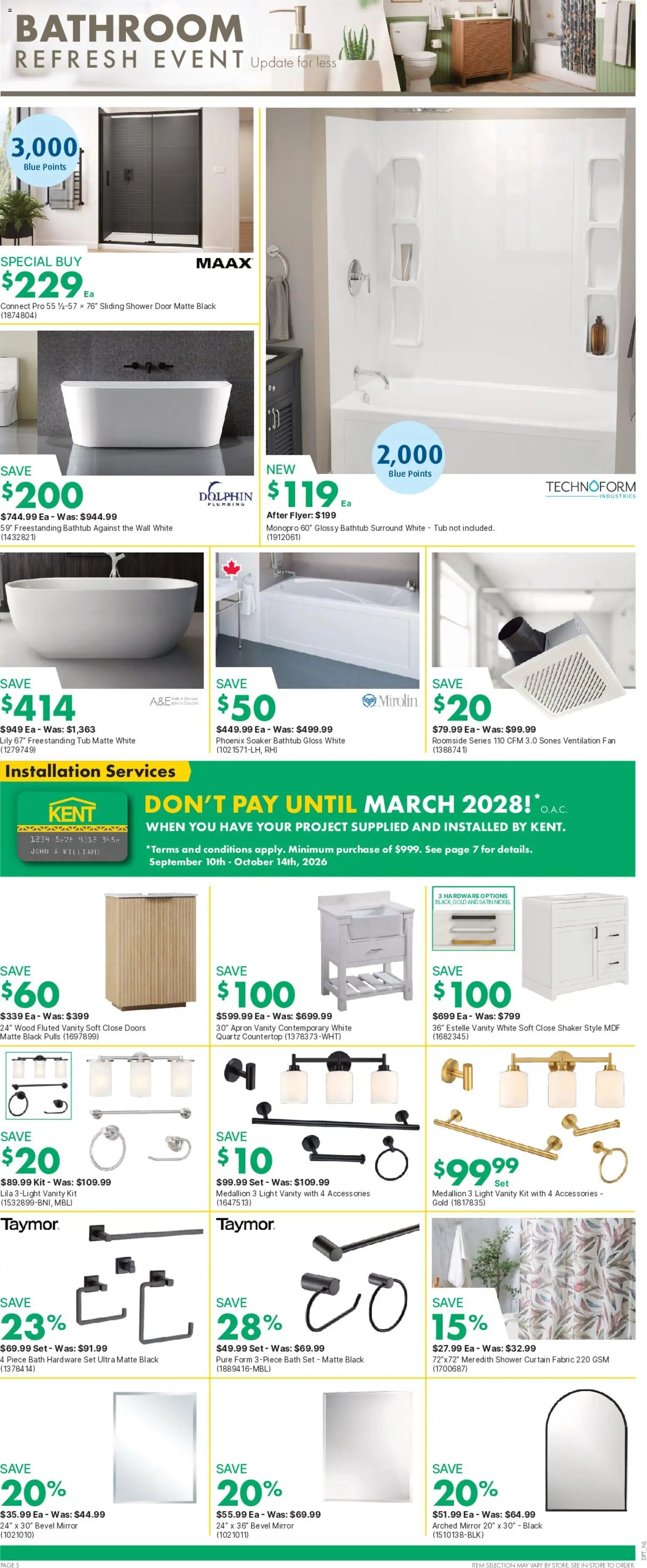 Kent weekly flyer - NL