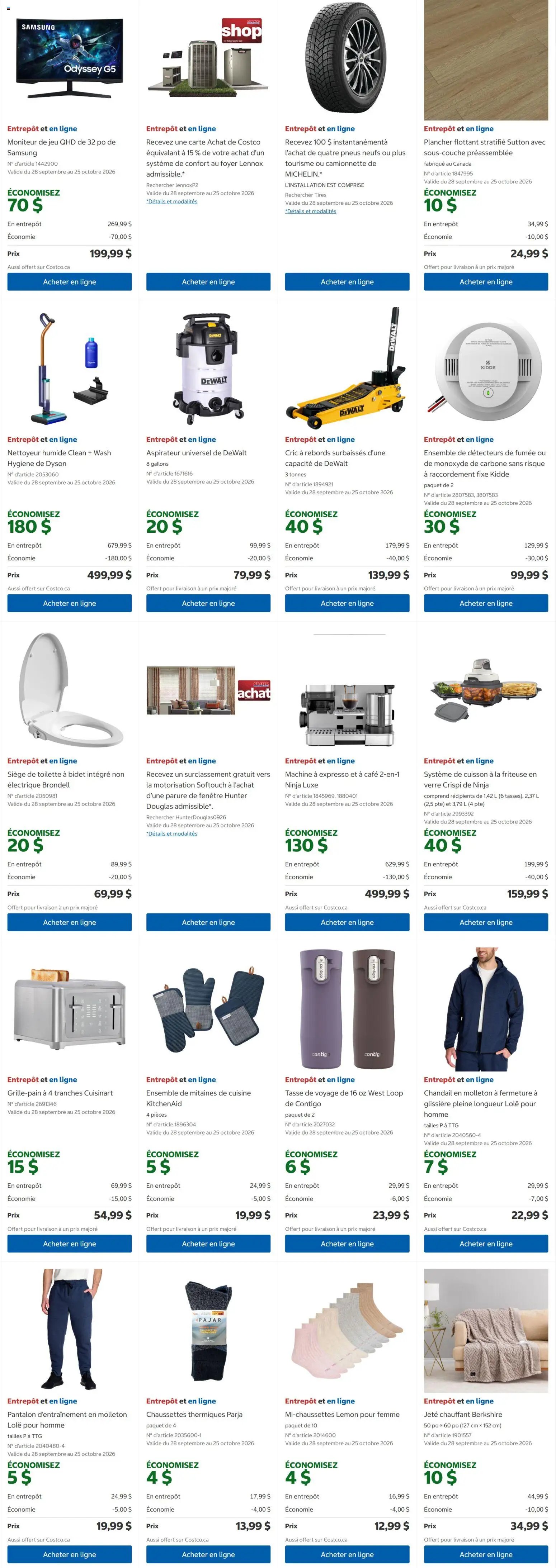 Costco circulaire