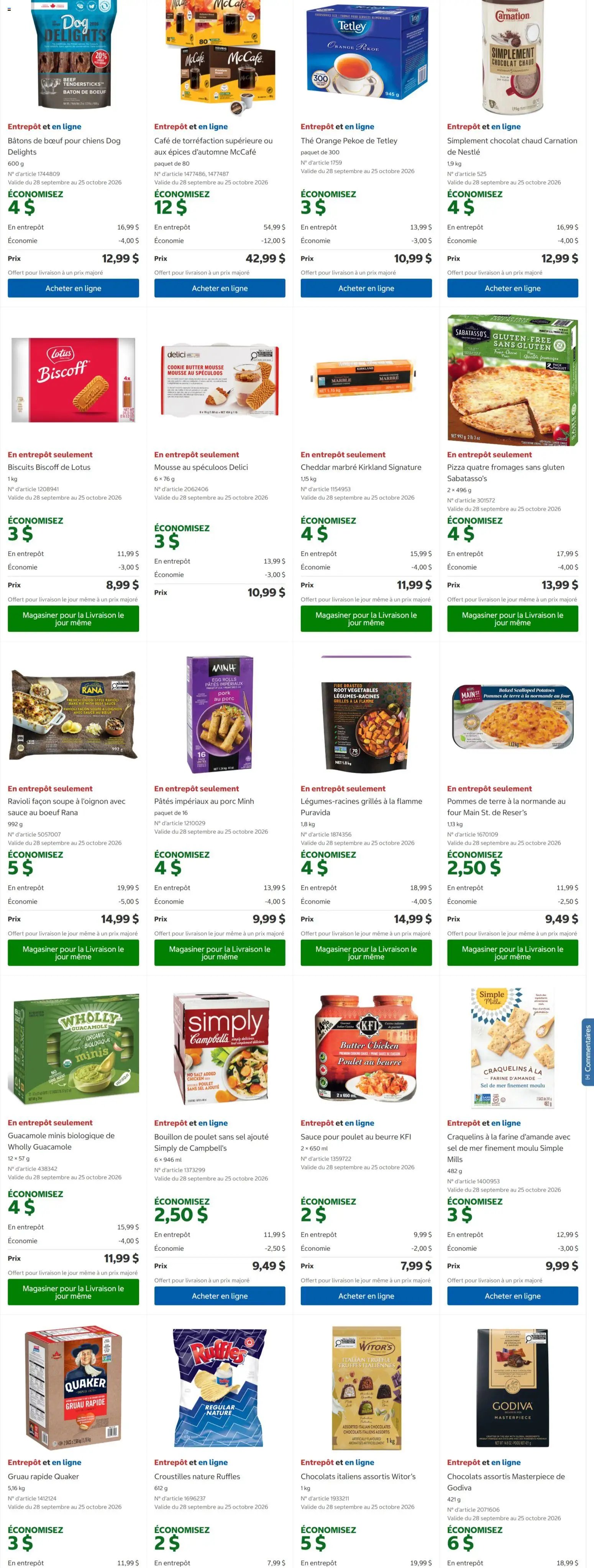 Costco circulaire