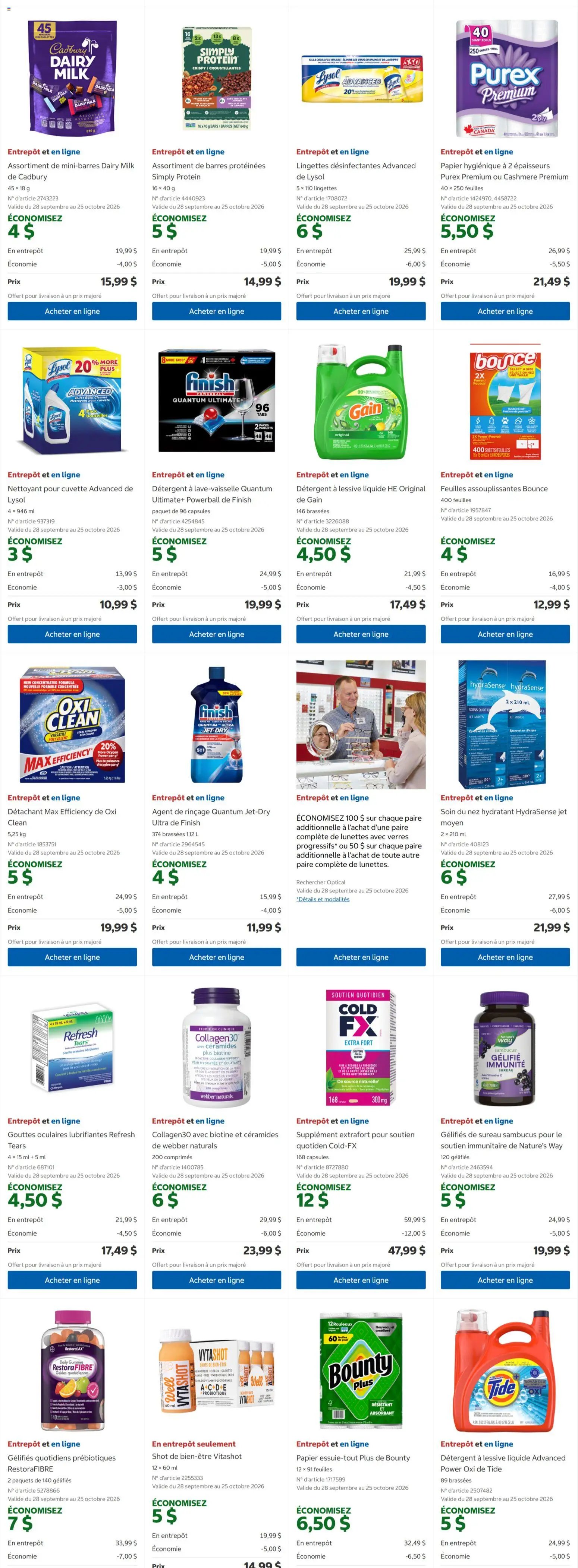 Costco circulaire
