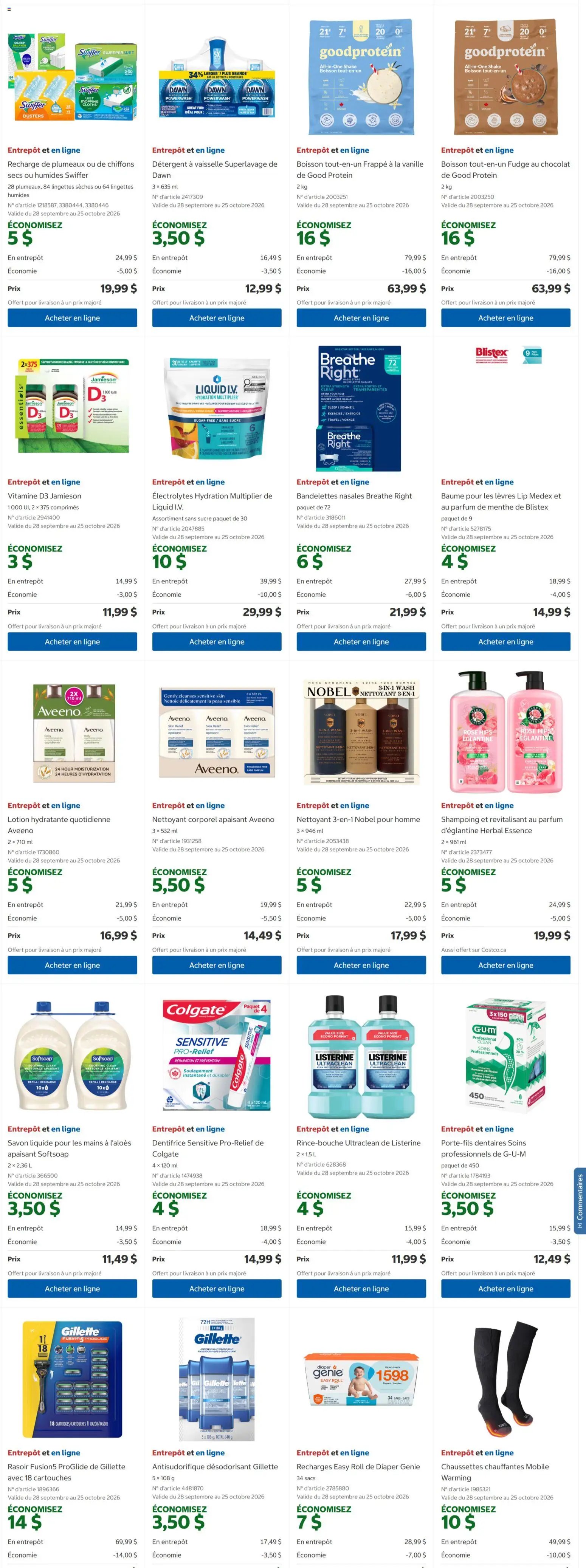 Costco circulaire