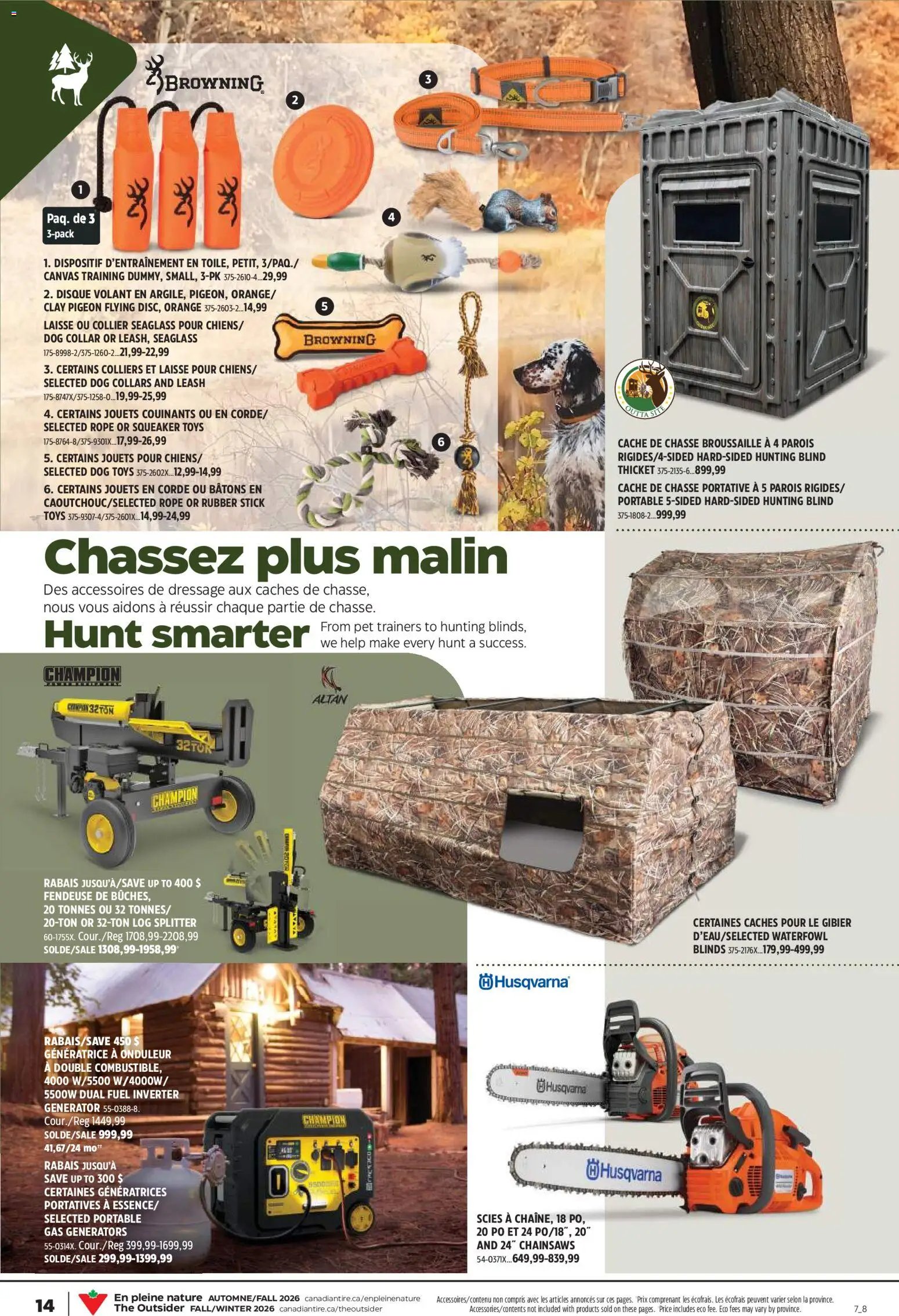Canadian Tire circulaire - En pleine nature