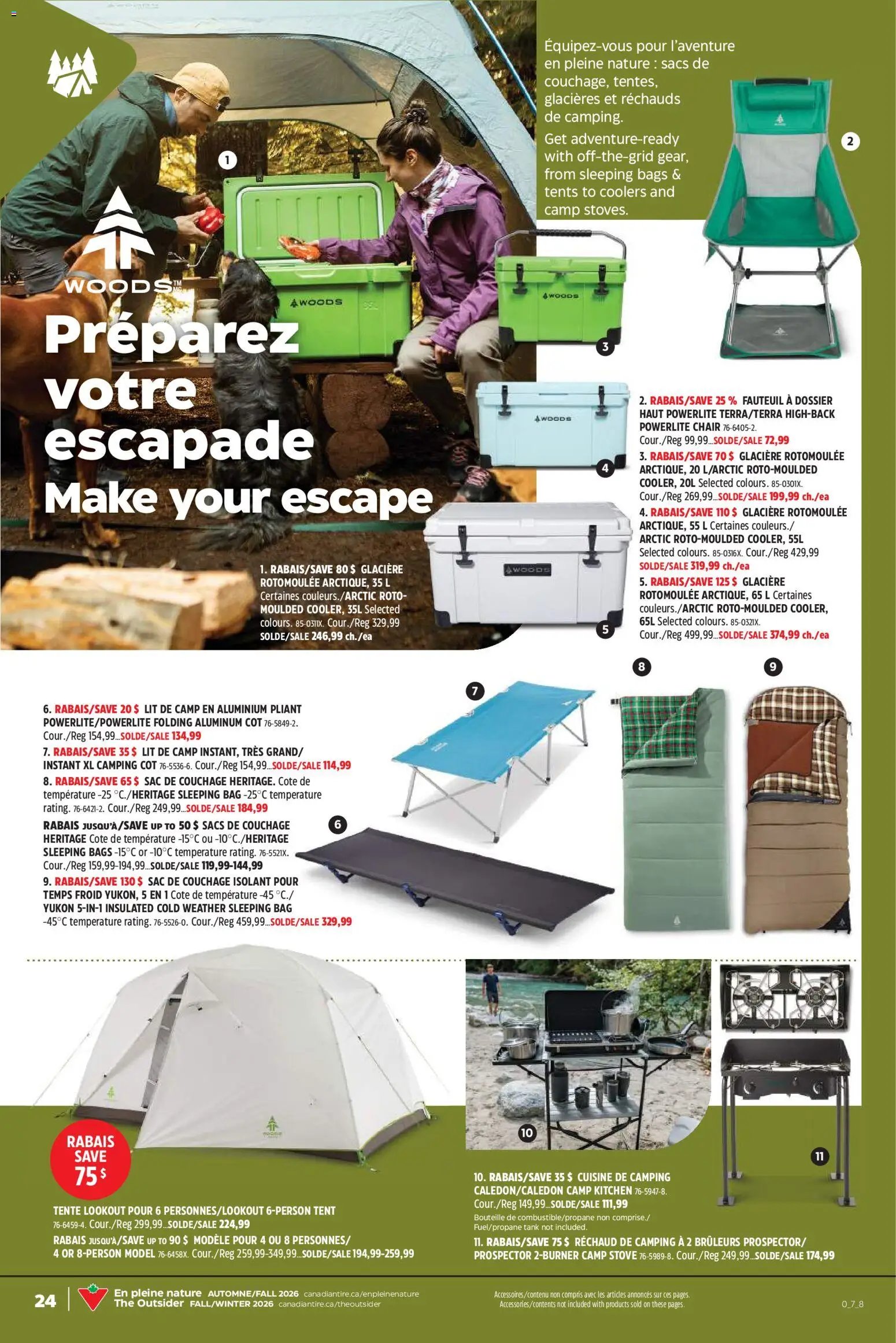Canadian Tire circulaire - En pleine nature