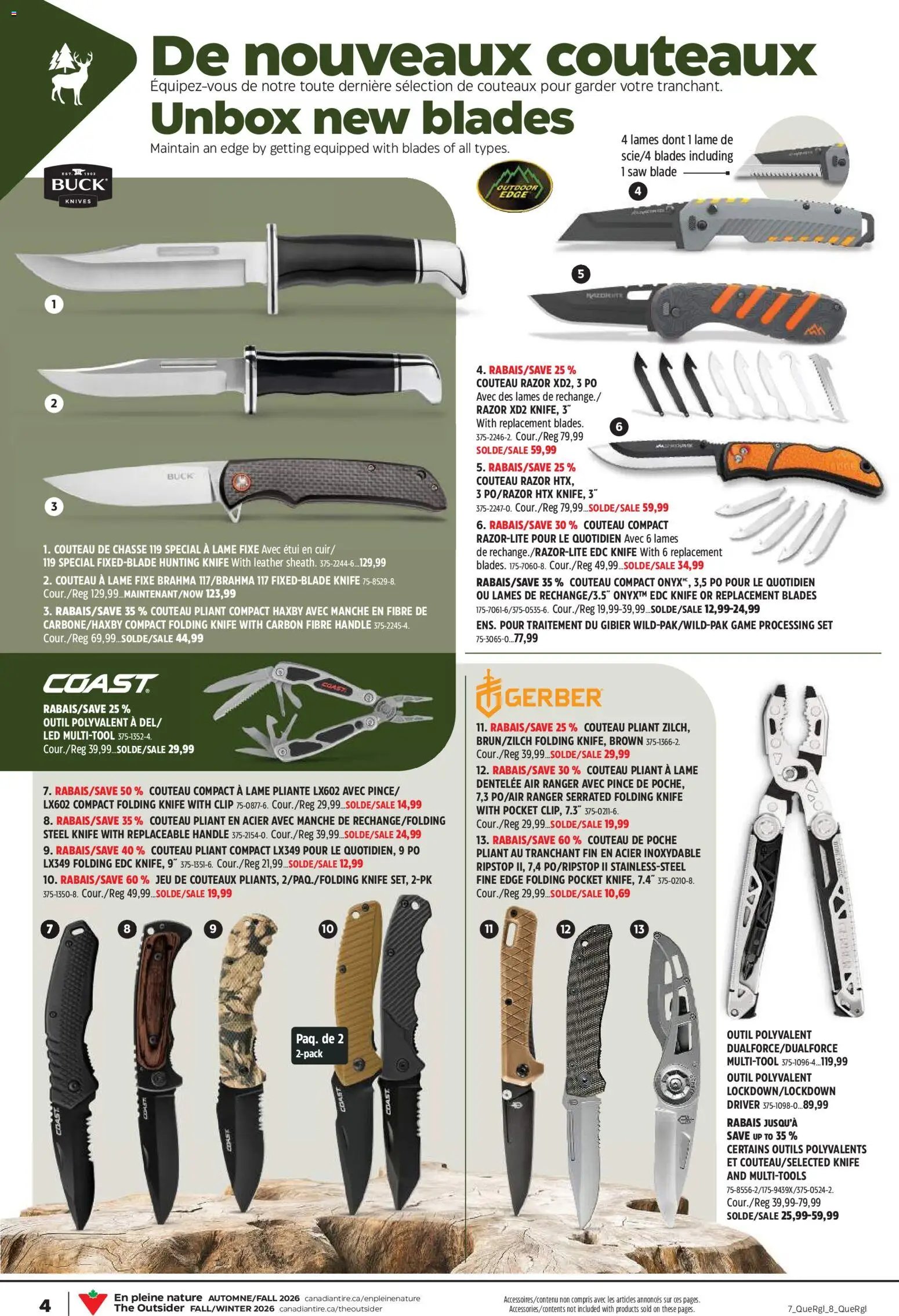 Canadian Tire circulaire - En pleine nature