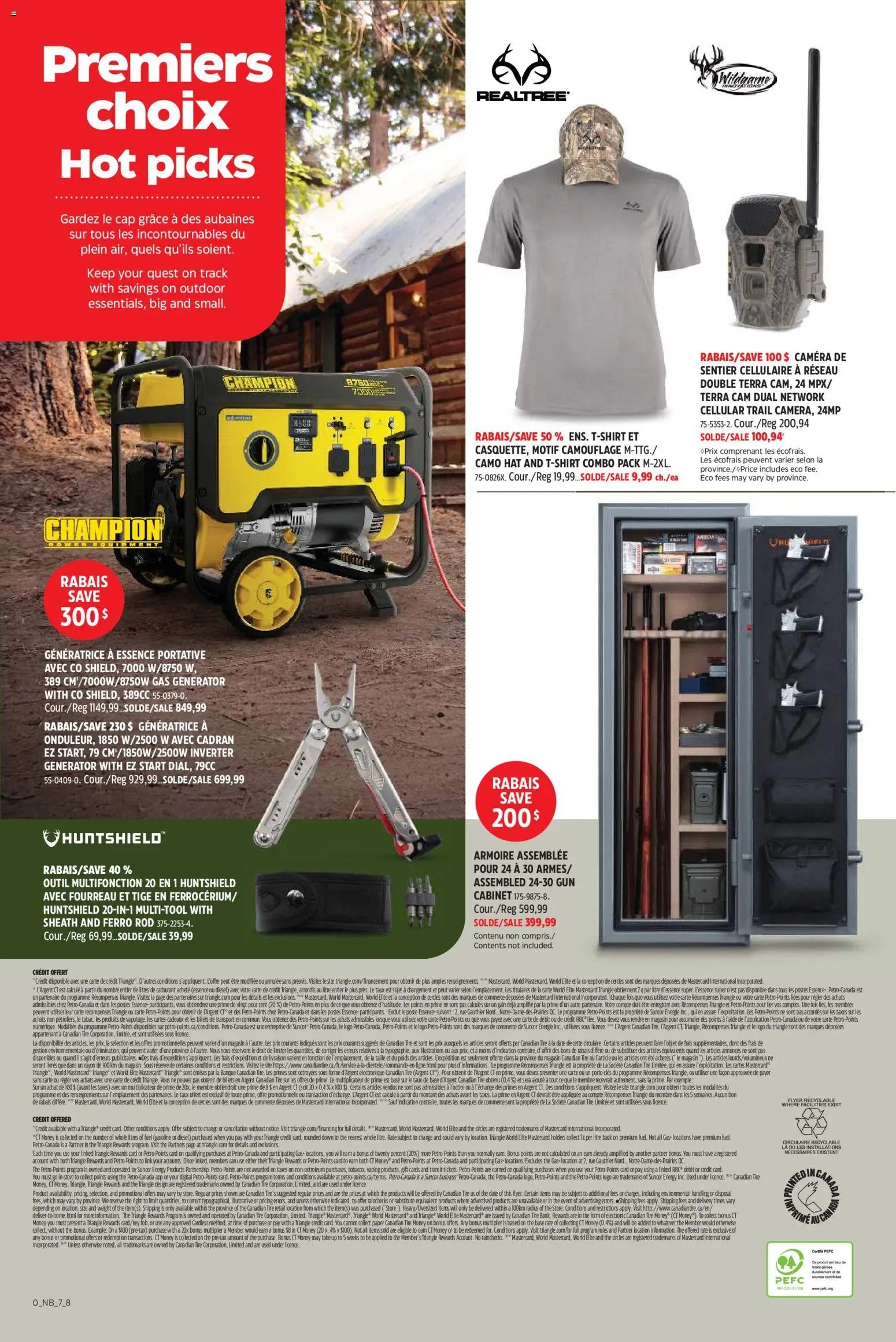 Canadian Tire circulaire - En pleine nature