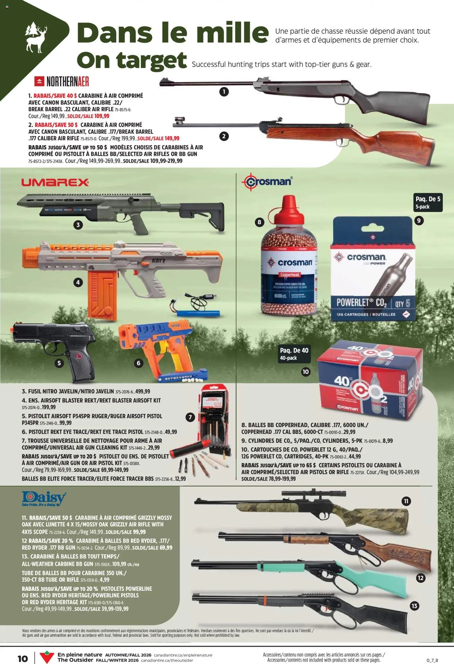 Canadian Tire circulaire - En pleine nature