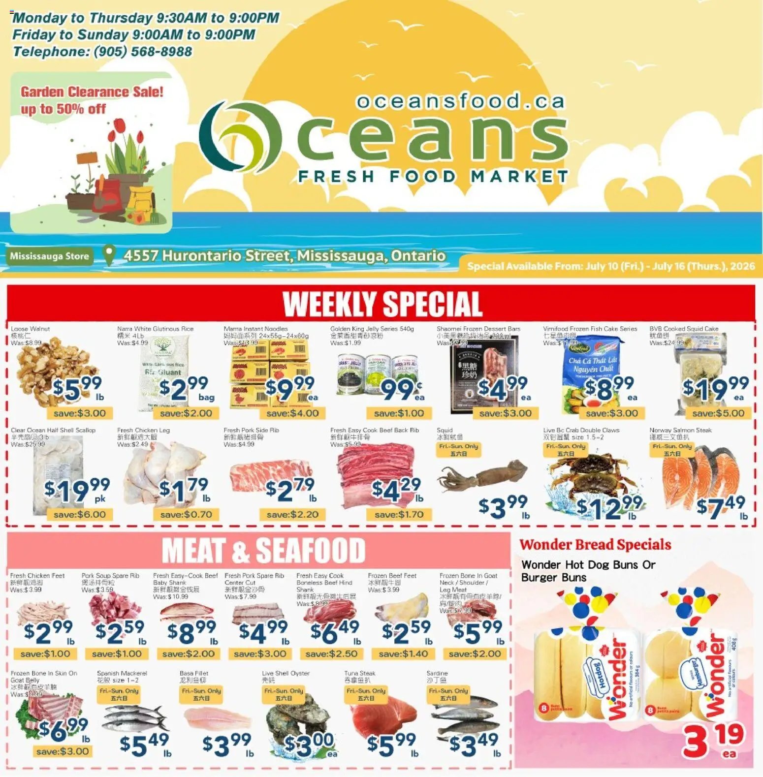 Oceans weekly flyer - Mississauga