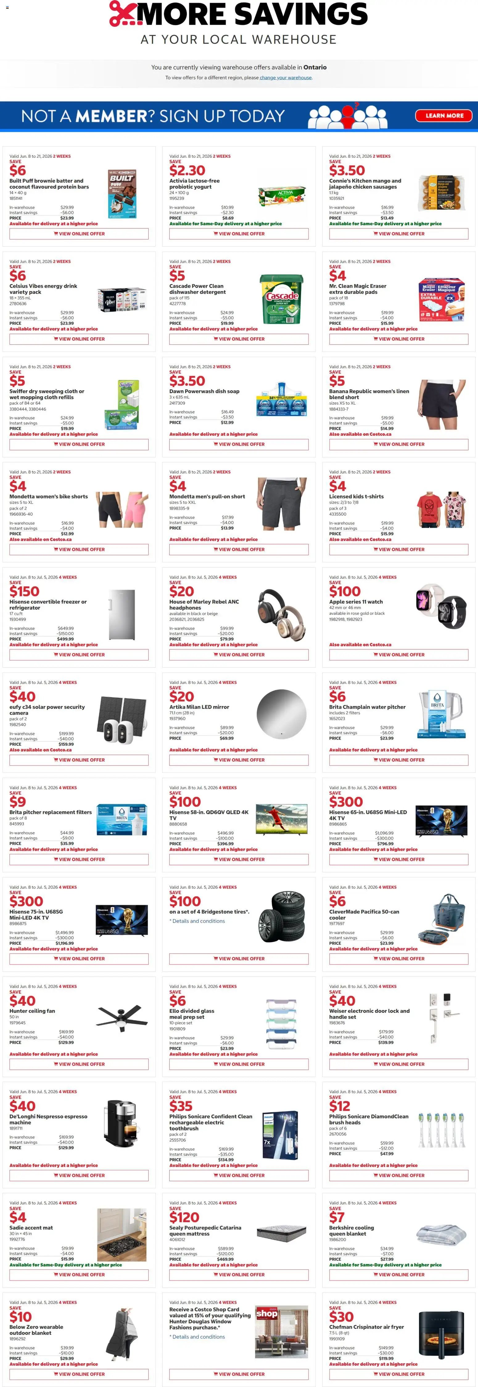 Costco weekly flyer