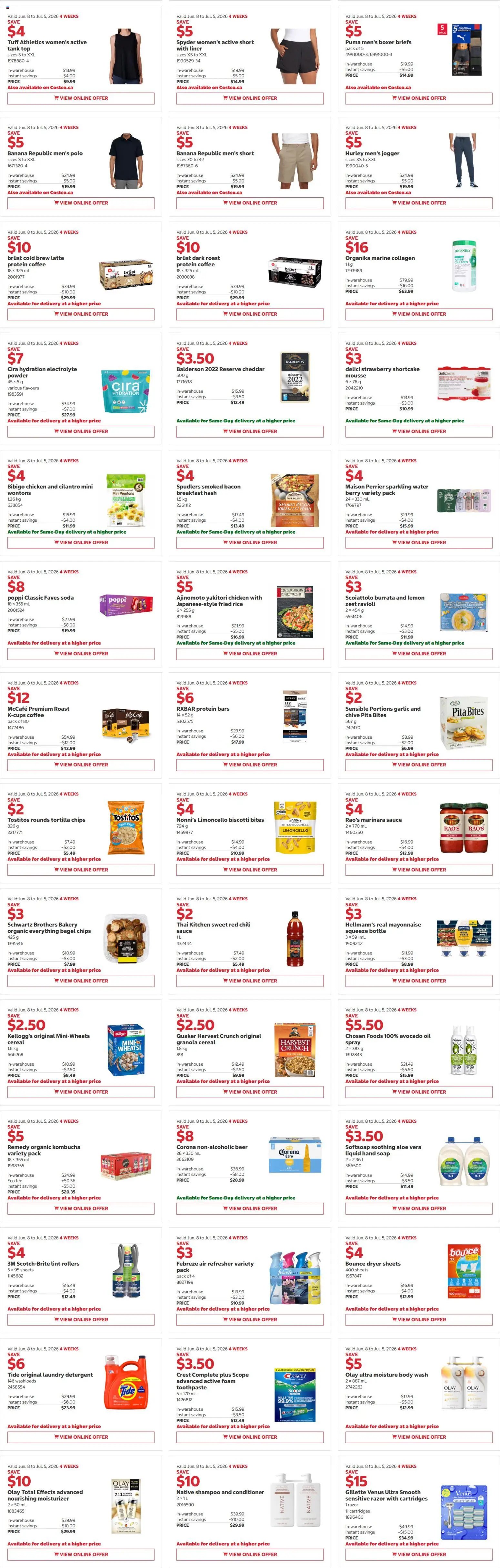 Costco weekly flyer
