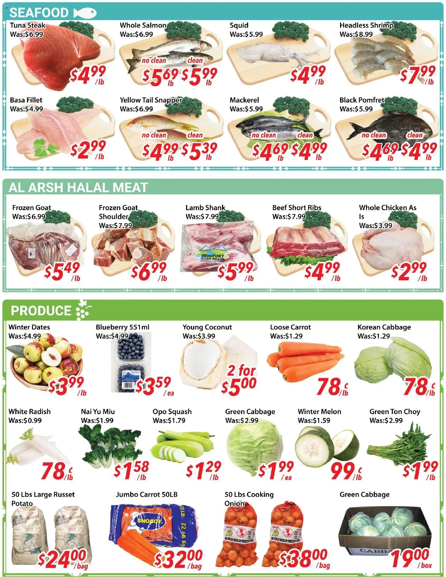 Ample Food Market weekly flyer / circulaire